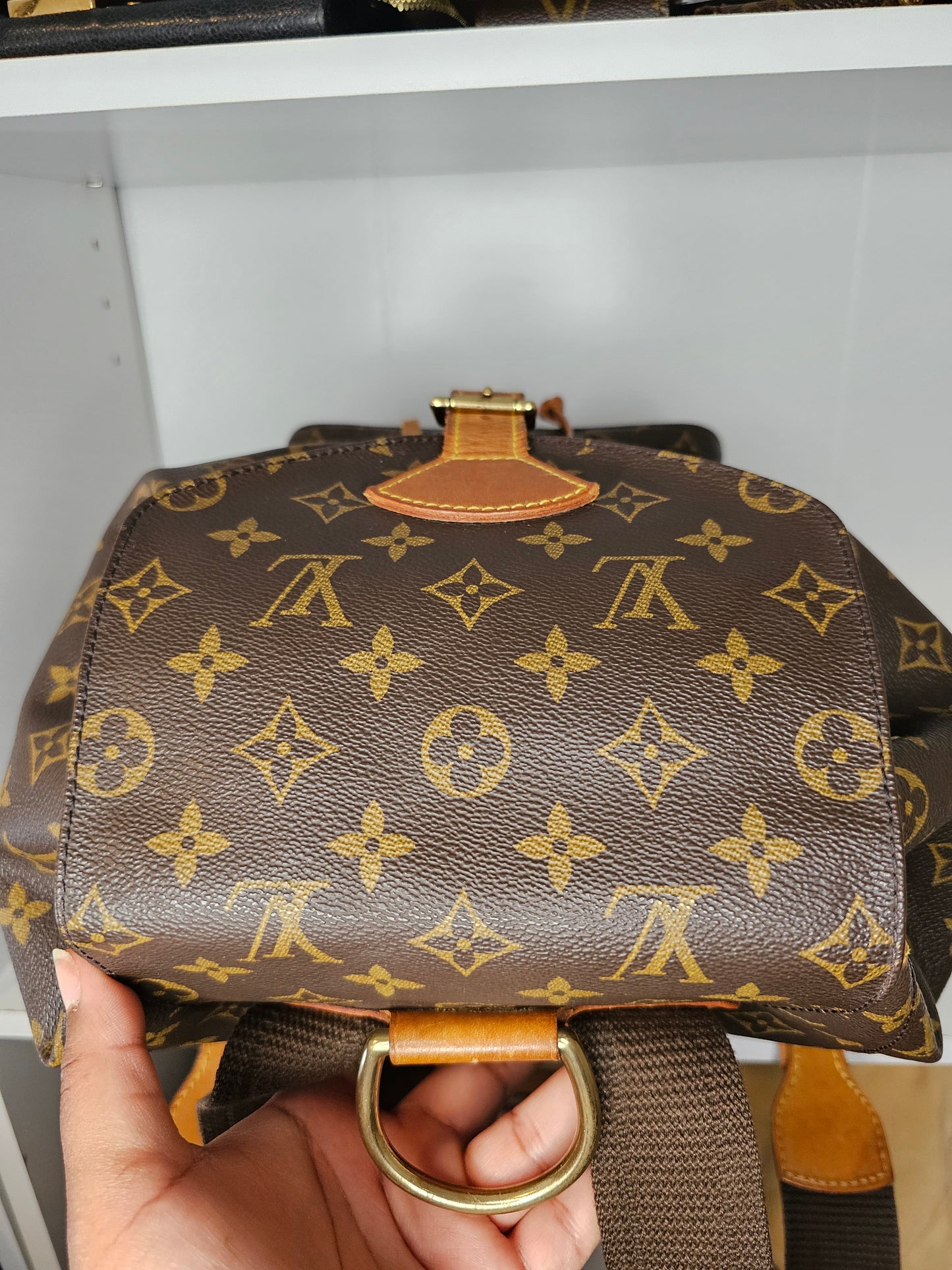Louis Vuitton Vintage Montsouris GM Backpack SD0956