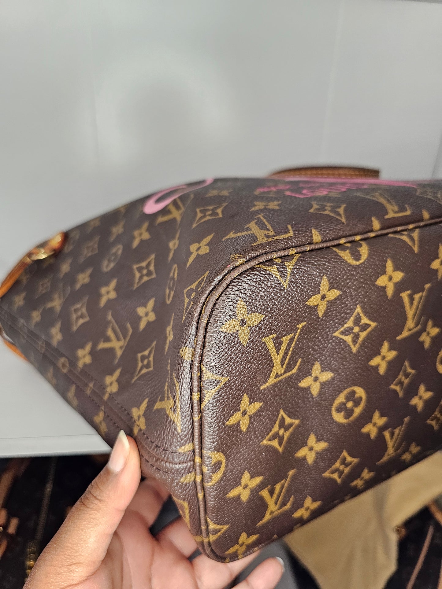 Louis Vuitton Hawaii V Tote Resorts Neverfull MM SD4136