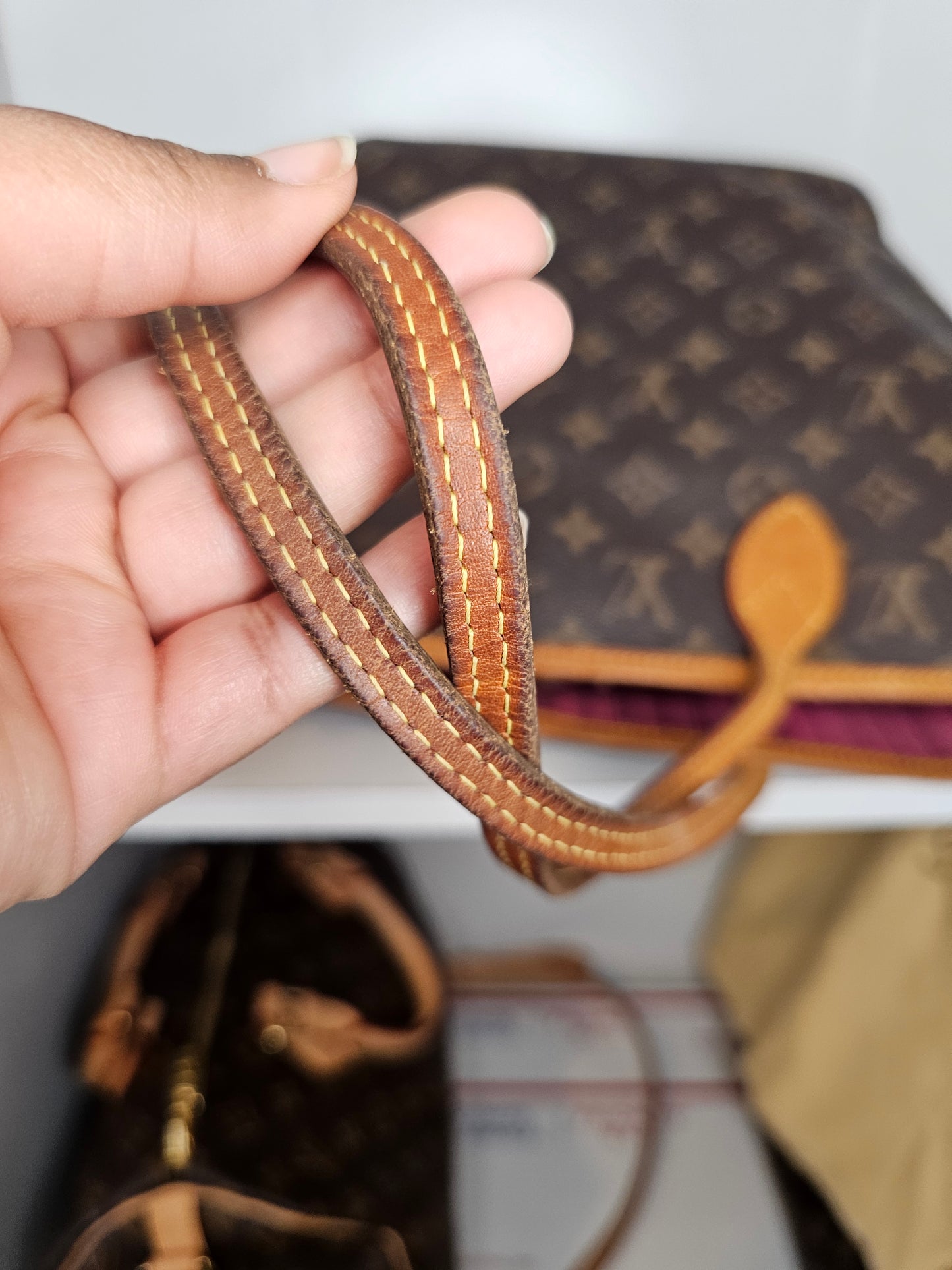 Louis Vuitton Hawaii V Tote Resorts Neverfull MM SD4136