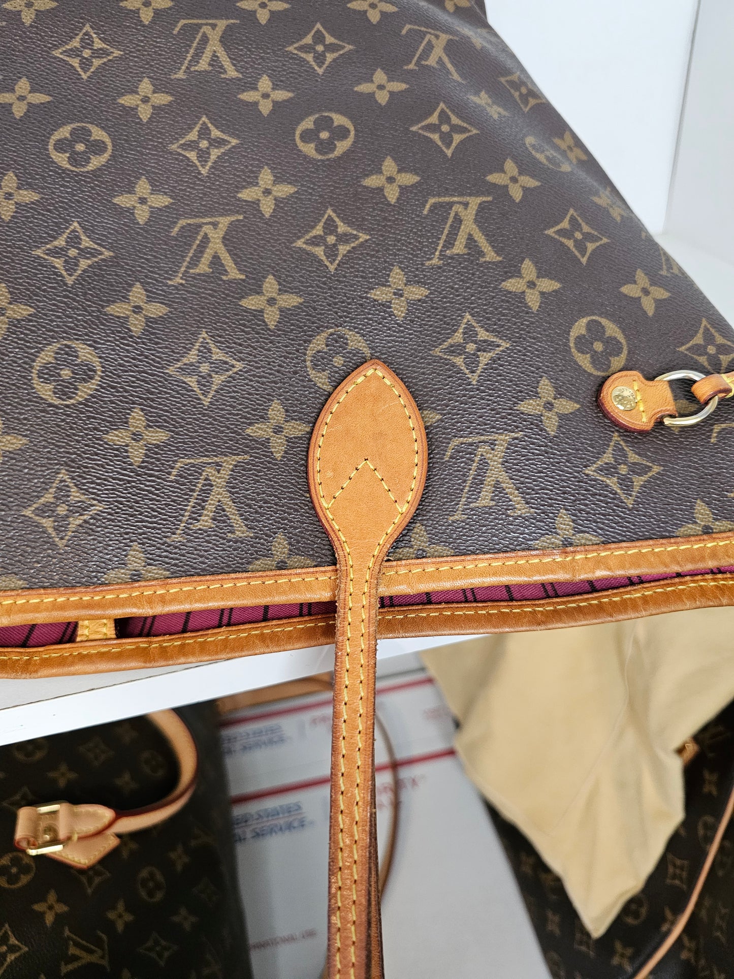 Louis Vuitton Hawaii V Tote Resorts Neverfull MM SD4136