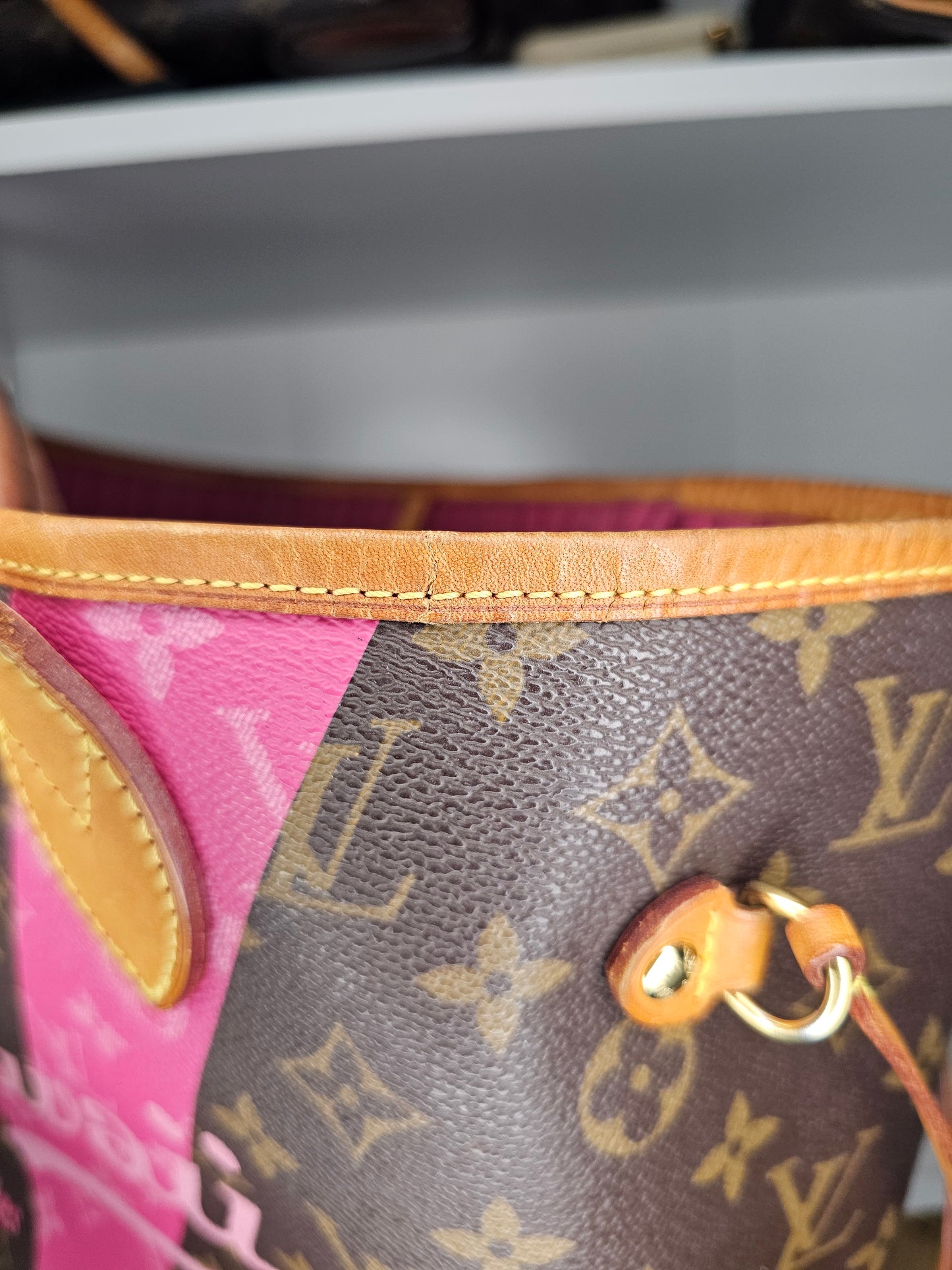 Louis Vuitton Hawaii V Tote Resorts Neverfull MM SD4136
