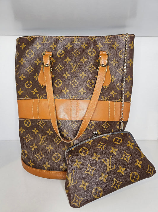 Louis Vuitton French Company Bucket Bag & Coin Purse