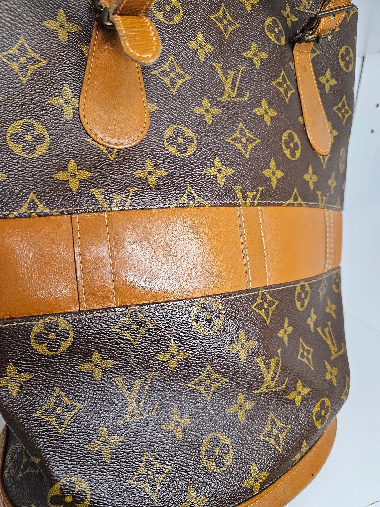 Louis Vuitton French Company Bucket Bag & Coin Purse