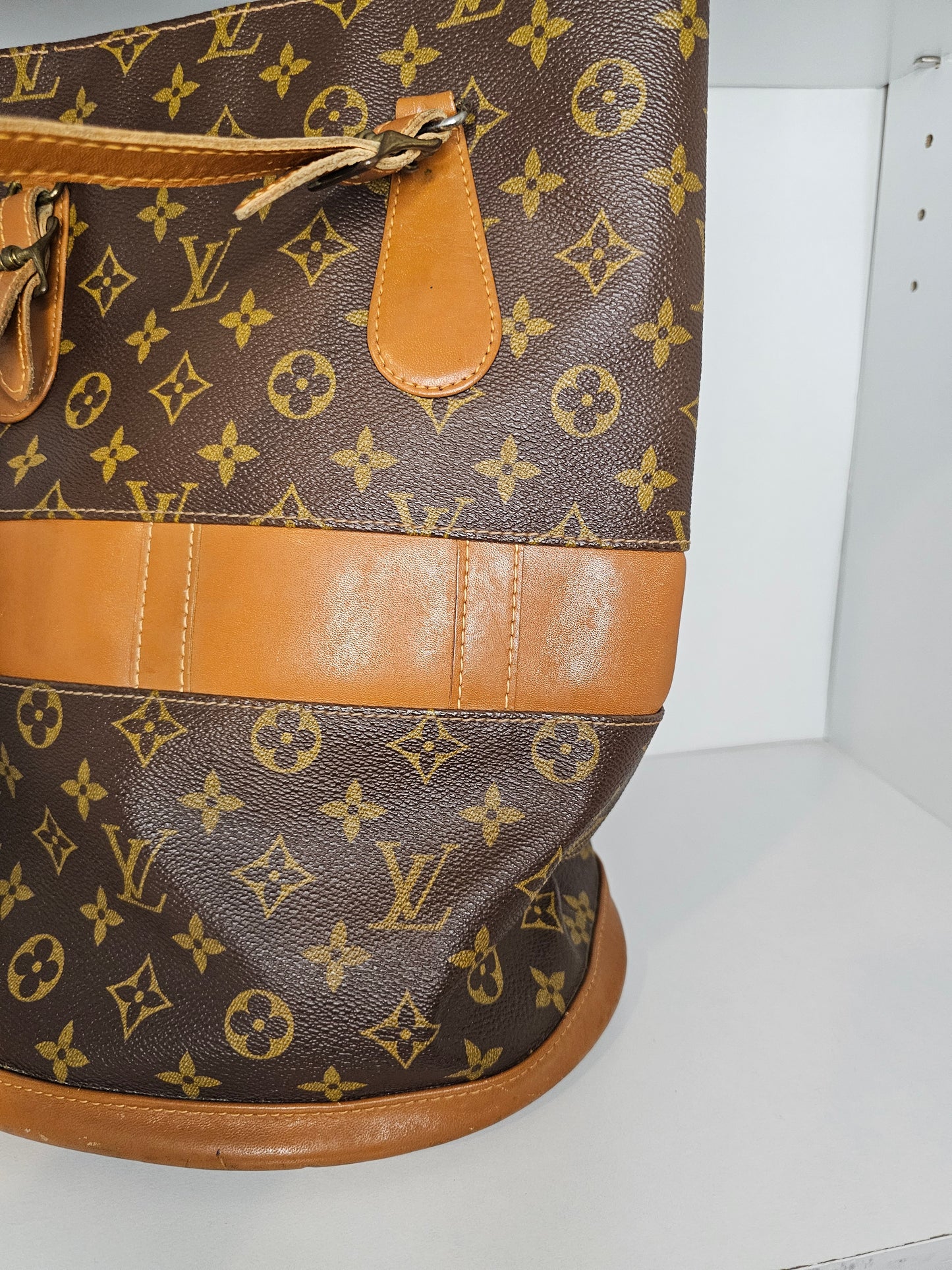 Louis Vuitton French Company Bucket Bag & Coin Purse