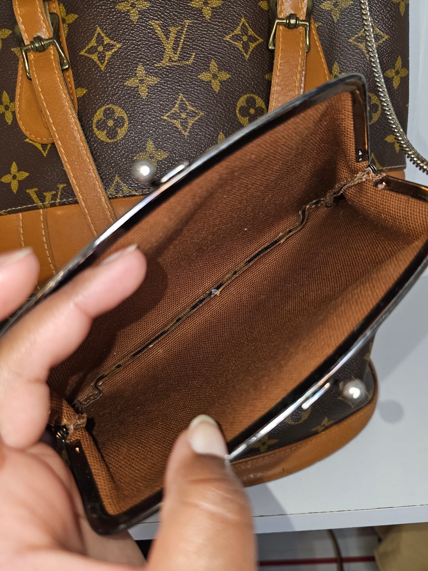 Louis Vuitton French Company Bucket Bag & Coin Purse