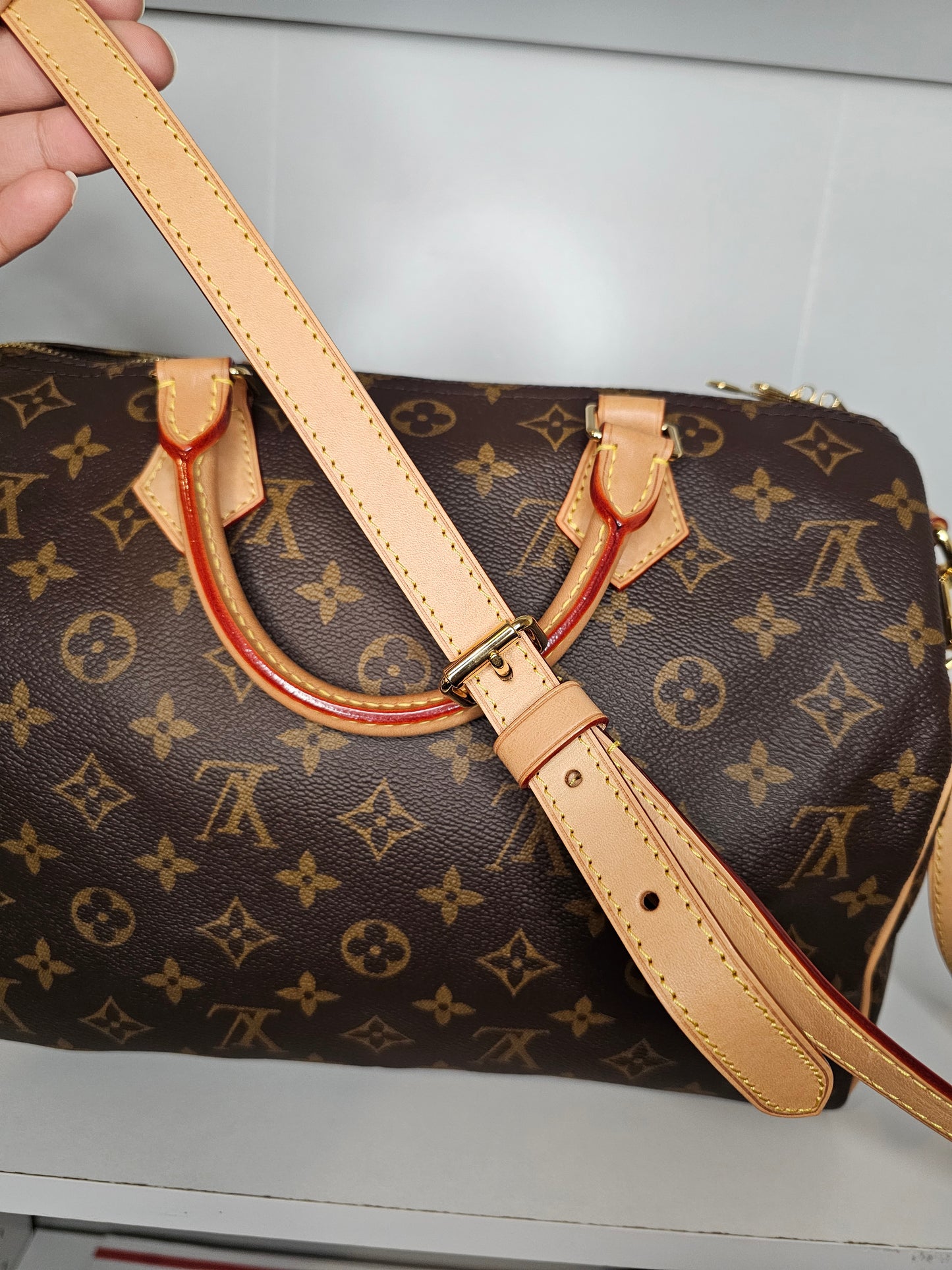 Louis Vuitton Monogram Speedy Bandouliere 30 💾