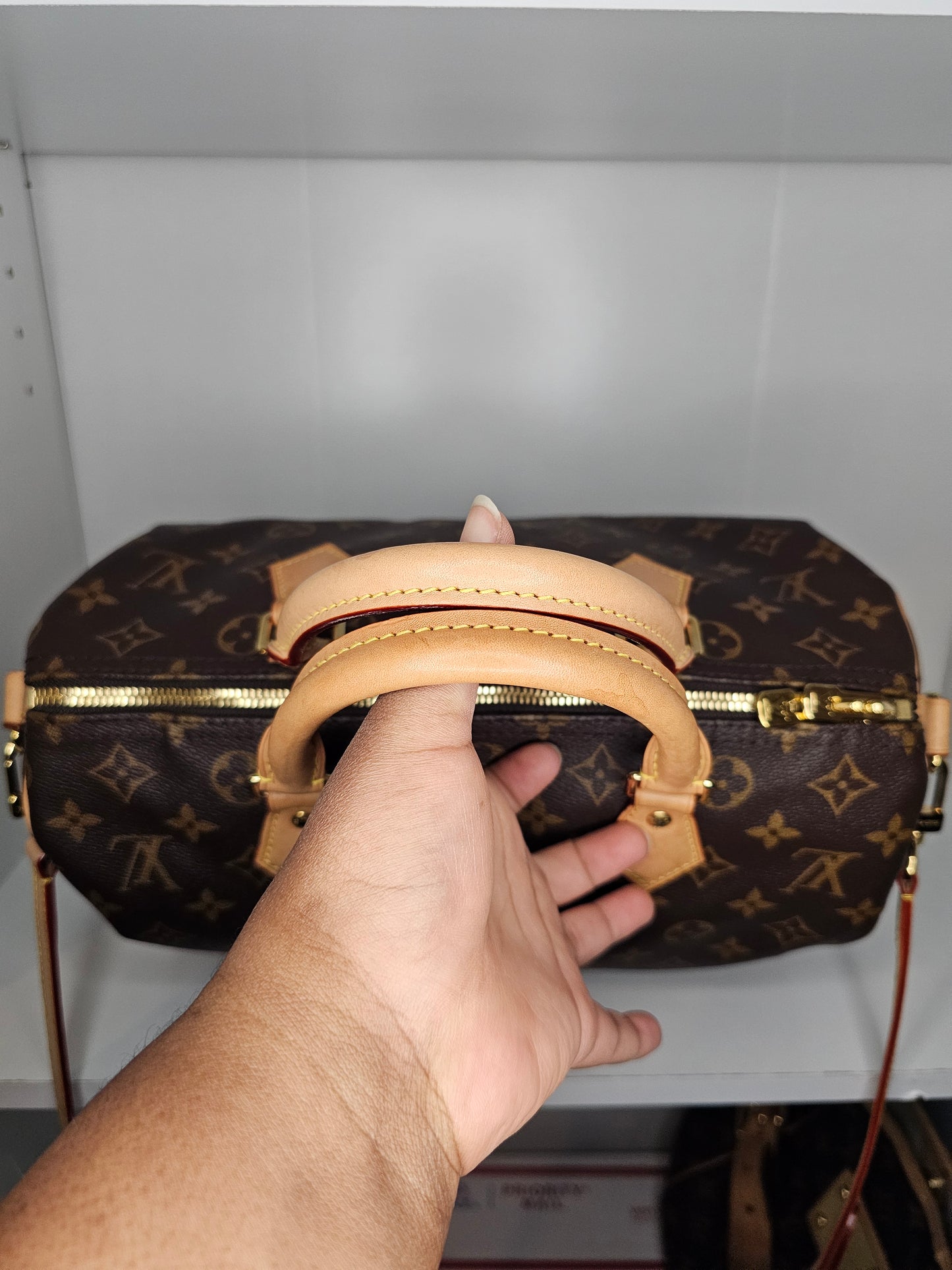 Louis Vuitton Monogram Speedy Bandouliere 30 💾