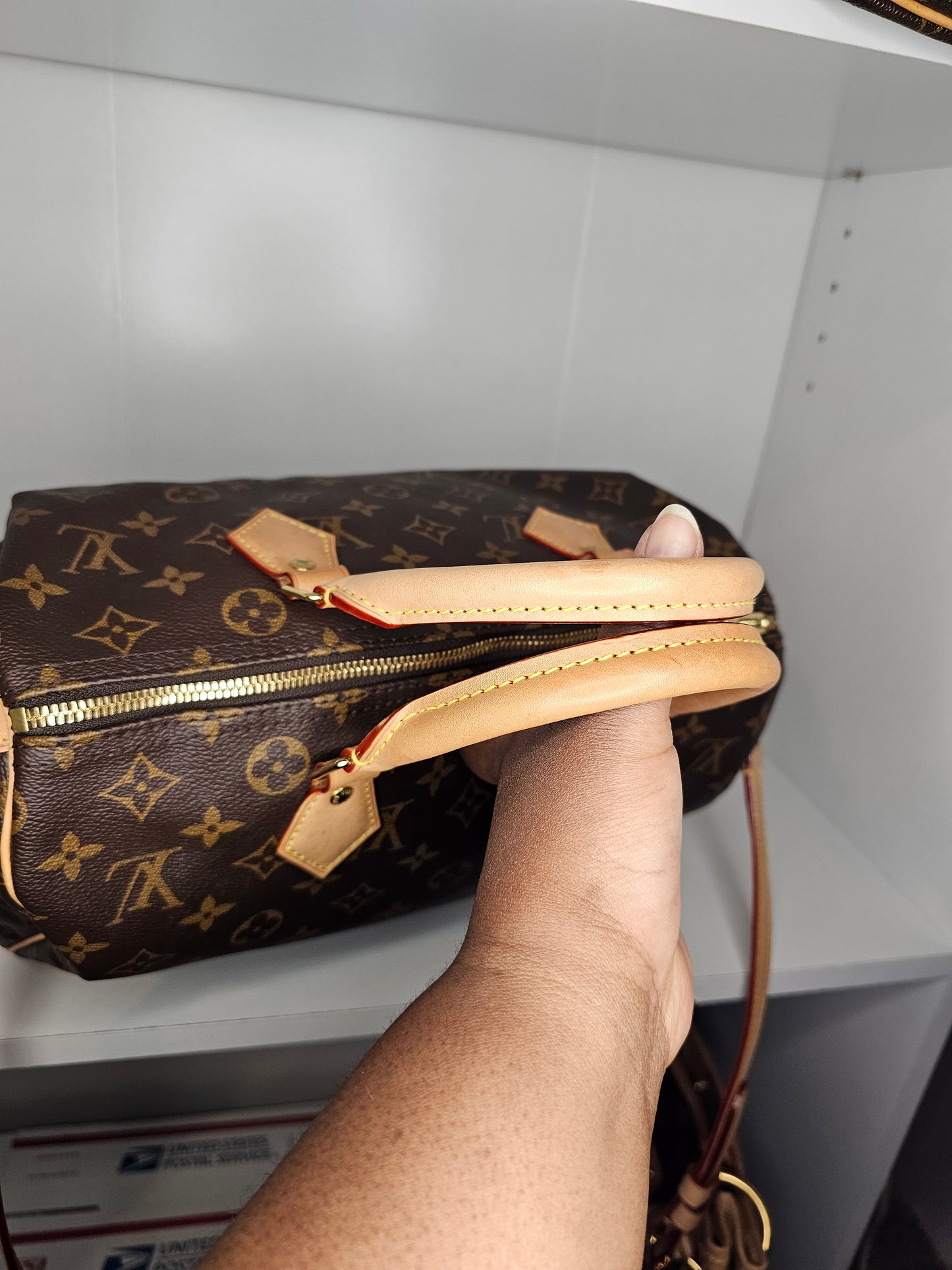 Louis Vuitton Monogram Speedy Bandouliere 30 💾