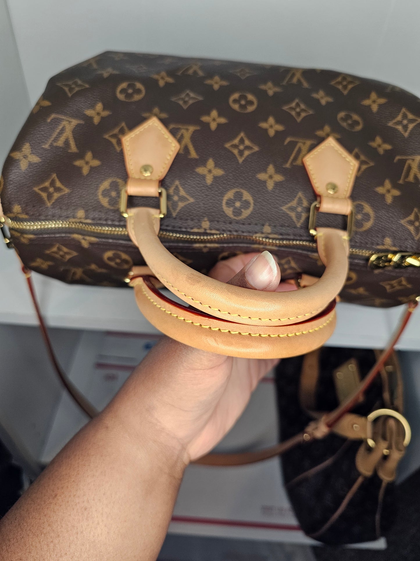 Louis Vuitton Monogram Speedy Bandouliere 30 💾