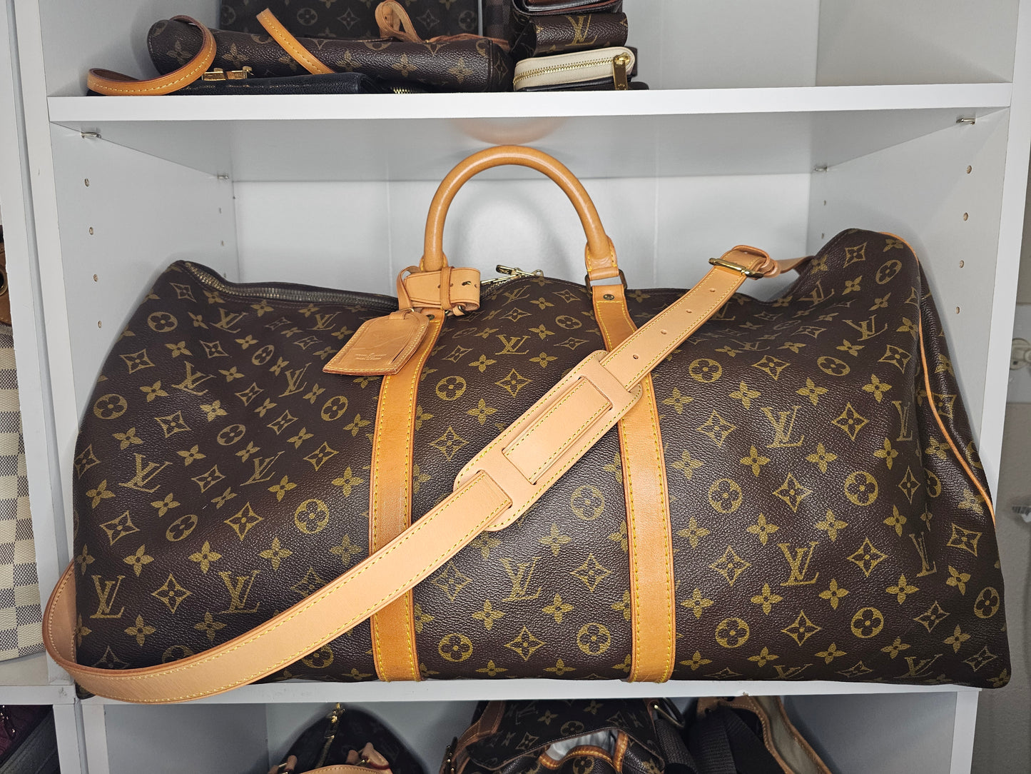 Louis Vuitton Vintage Keepall 60 Bandouliere 843 SD