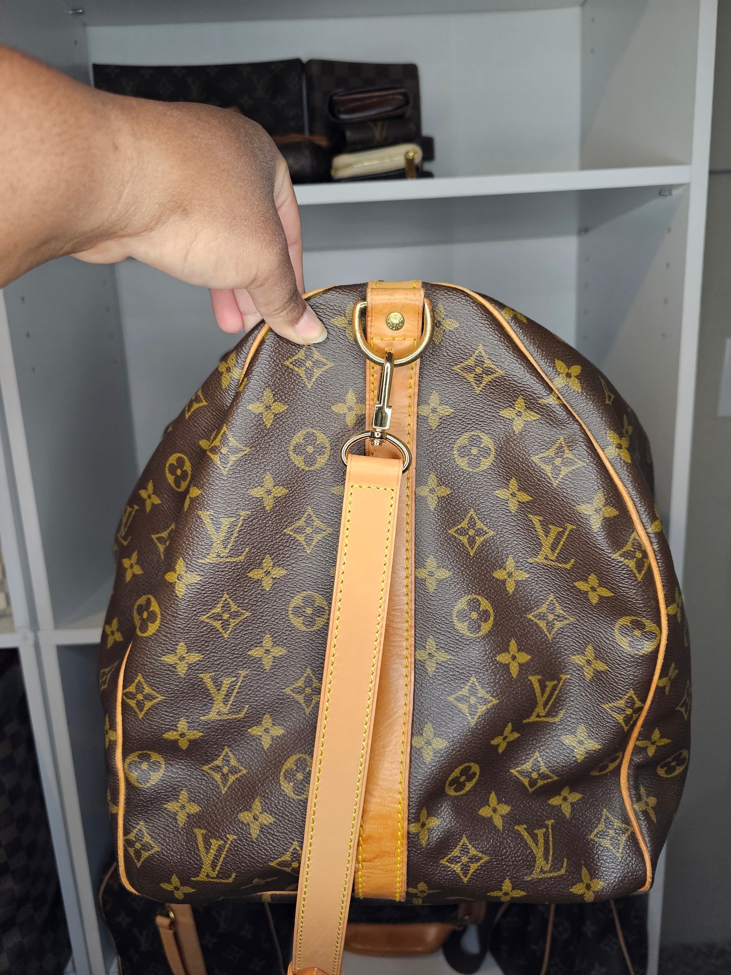 Louis Vuitton Vintage Keepall 60 Bandouliere 843 SD