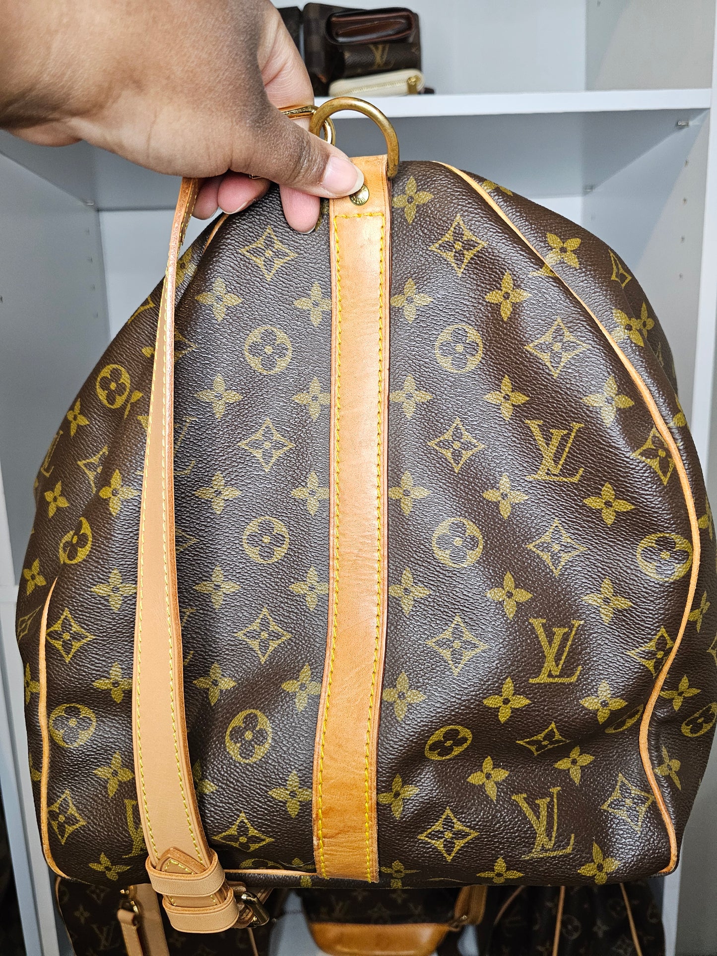 Louis Vuitton Vintage Keepall 60 Bandouliere 843 SD