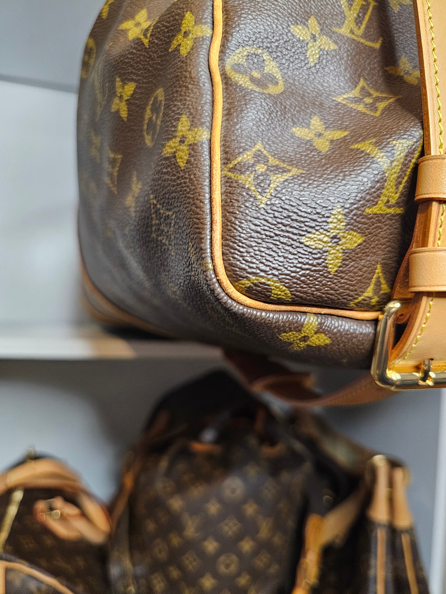 Louis Vuitton Vintage Keepall 60 Bandouliere 843 SD