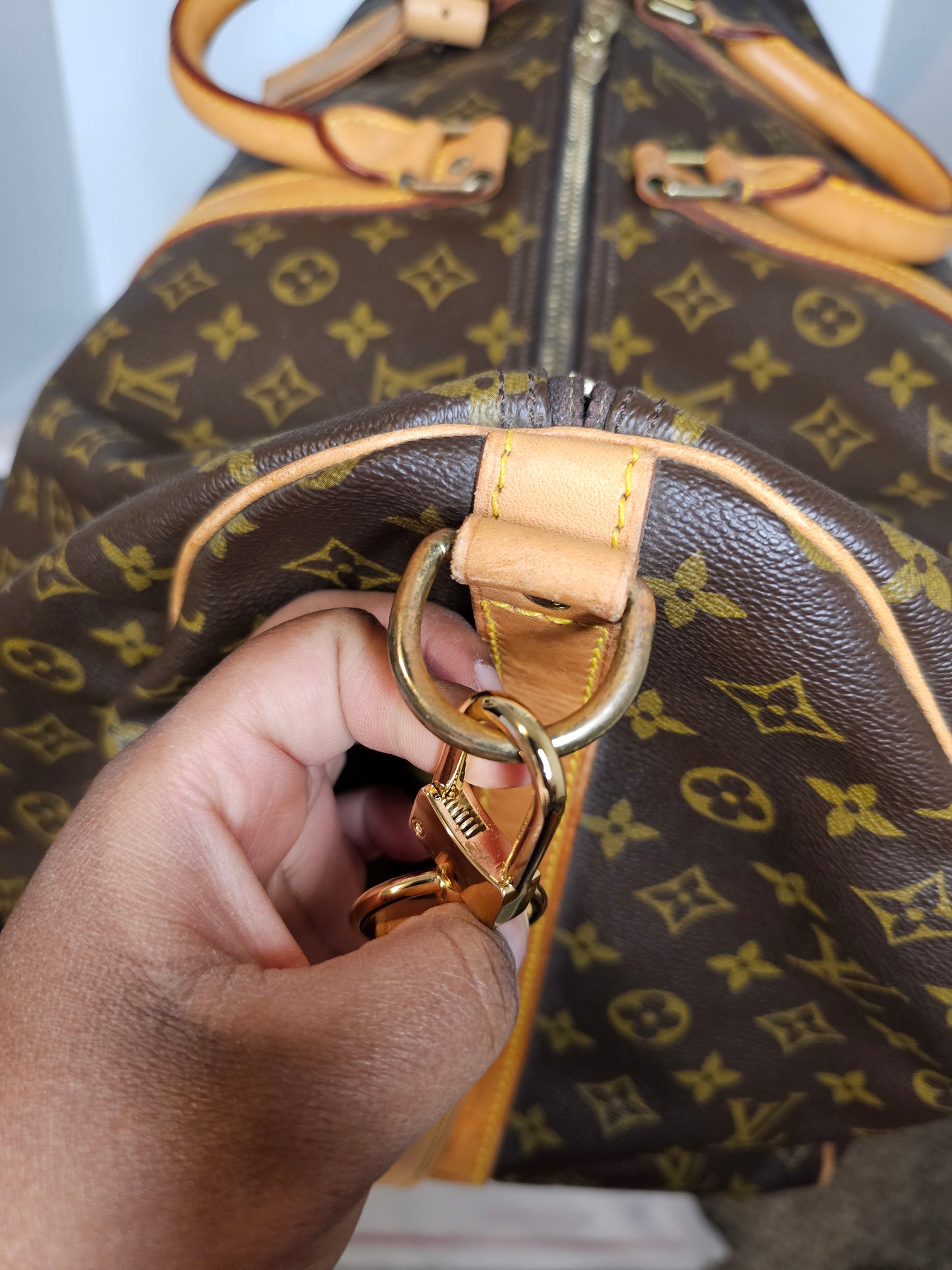 Louis Vuitton Vintage Keepall 60 Bandouliere 843 SD
