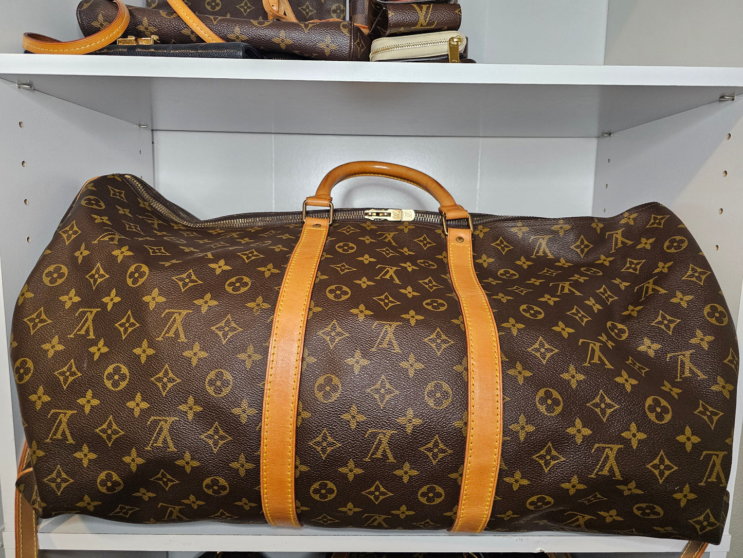 Louis Vuitton Vintage Keepall 60 Bandouliere 843 SD