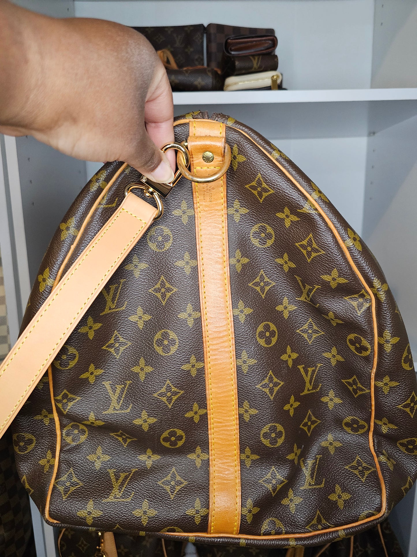 Louis Vuitton Vintage Keepall 60 Bandouliere 843 SD