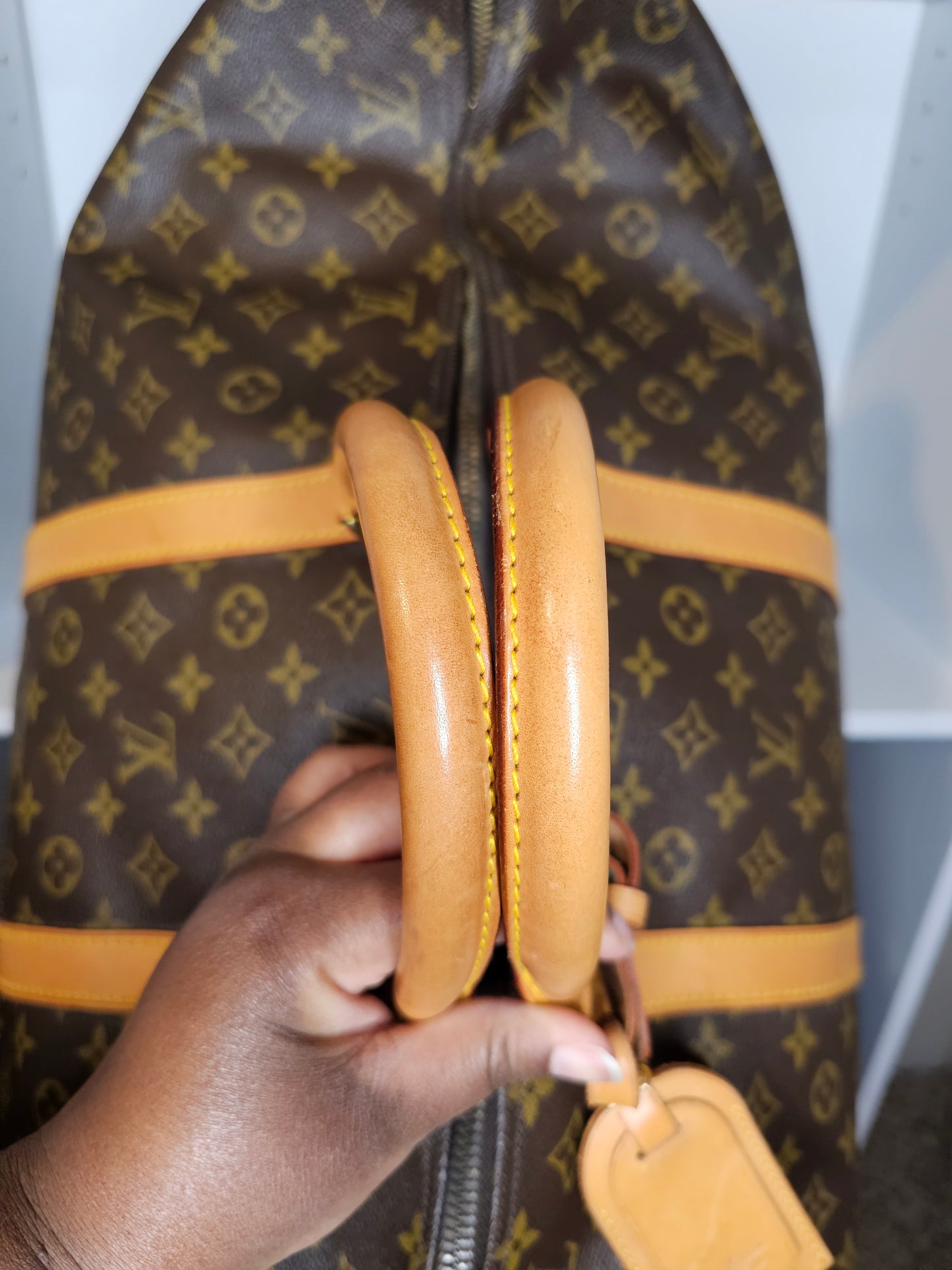 Louis Vuitton Vintage Keepall 60 Bandouliere 843 SD