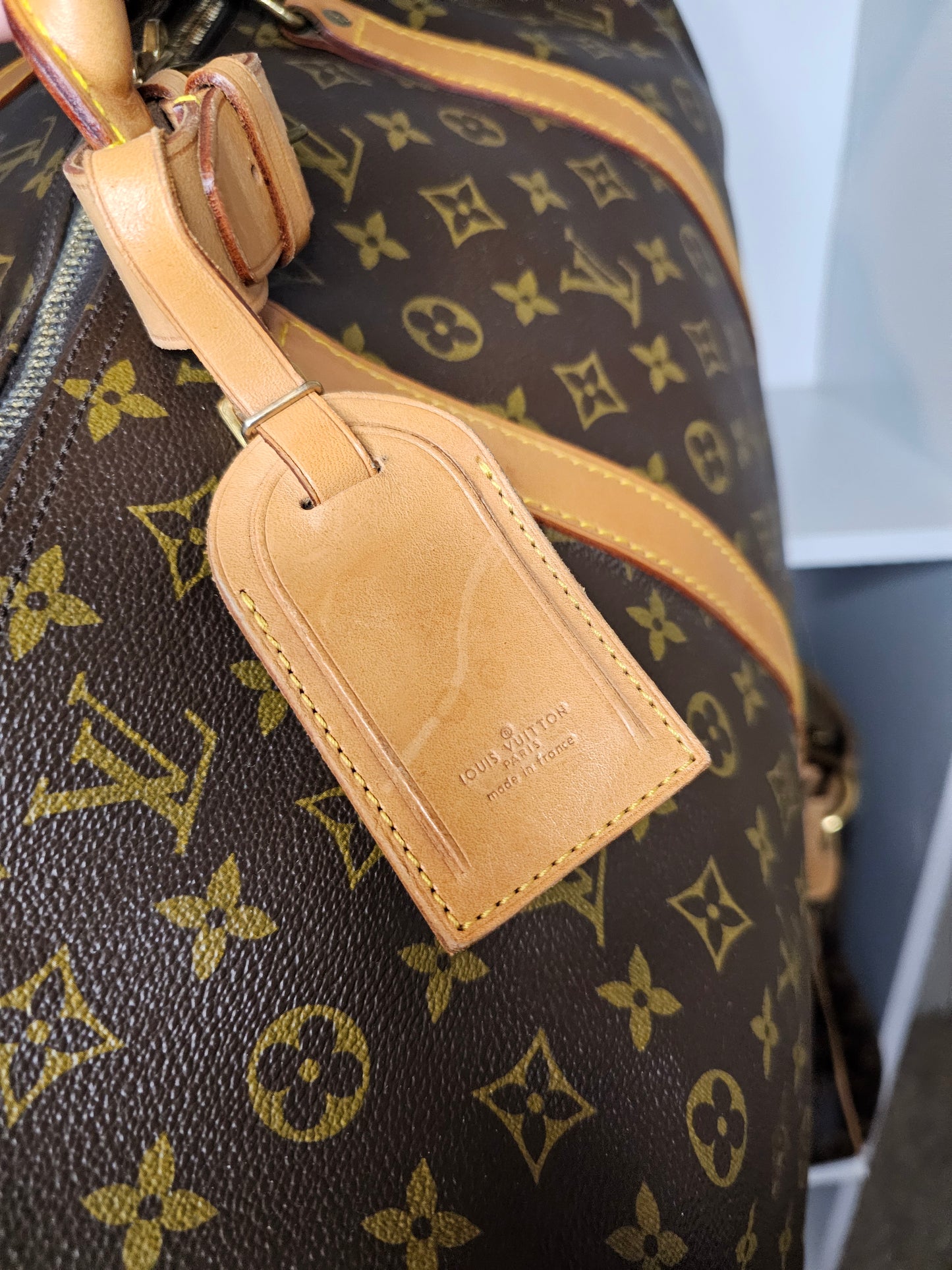Louis Vuitton Vintage Keepall 60 Bandouliere 843 SD