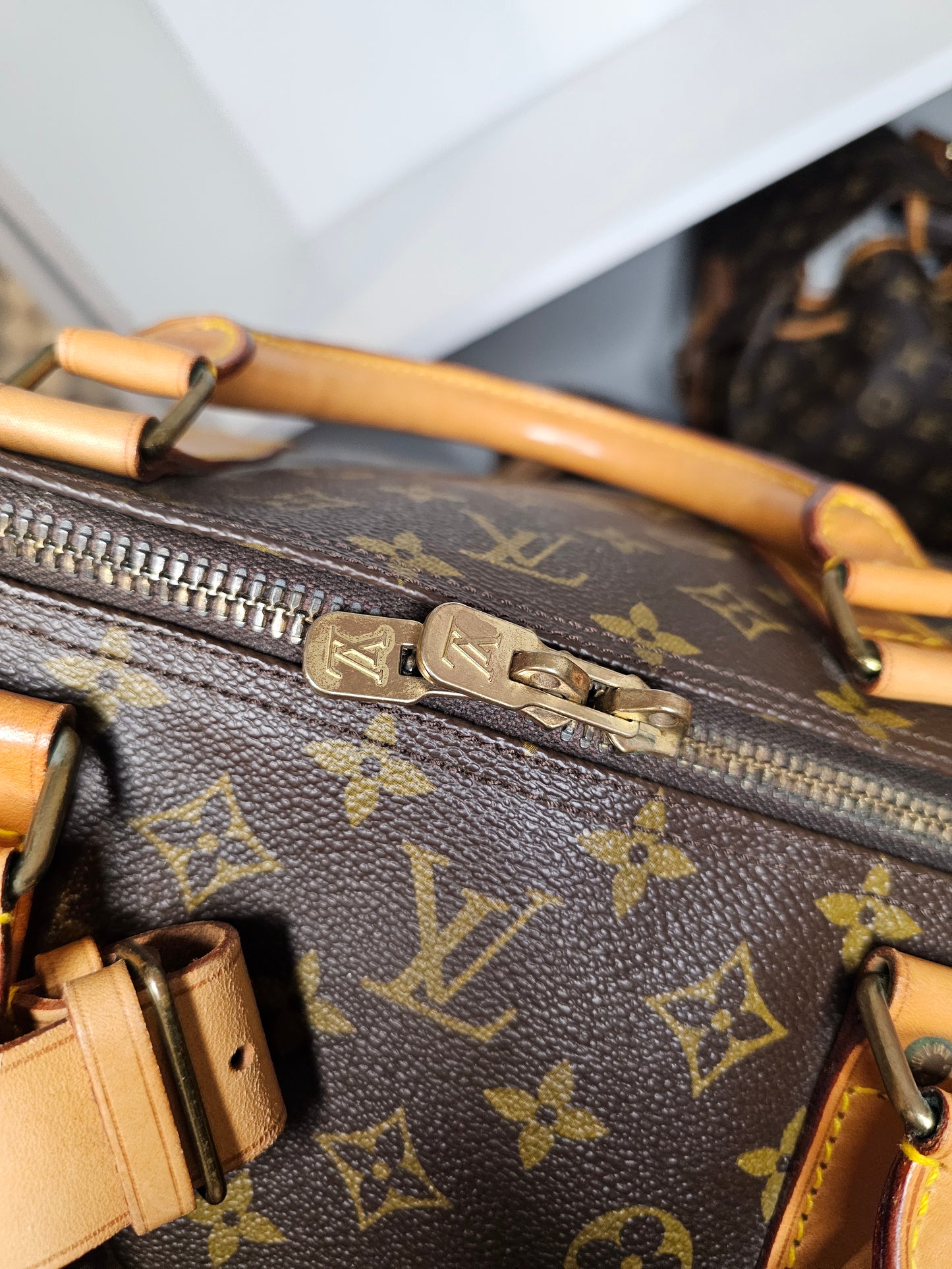 Louis Vuitton Vintage Keepall 60 Bandouliere 843 SD