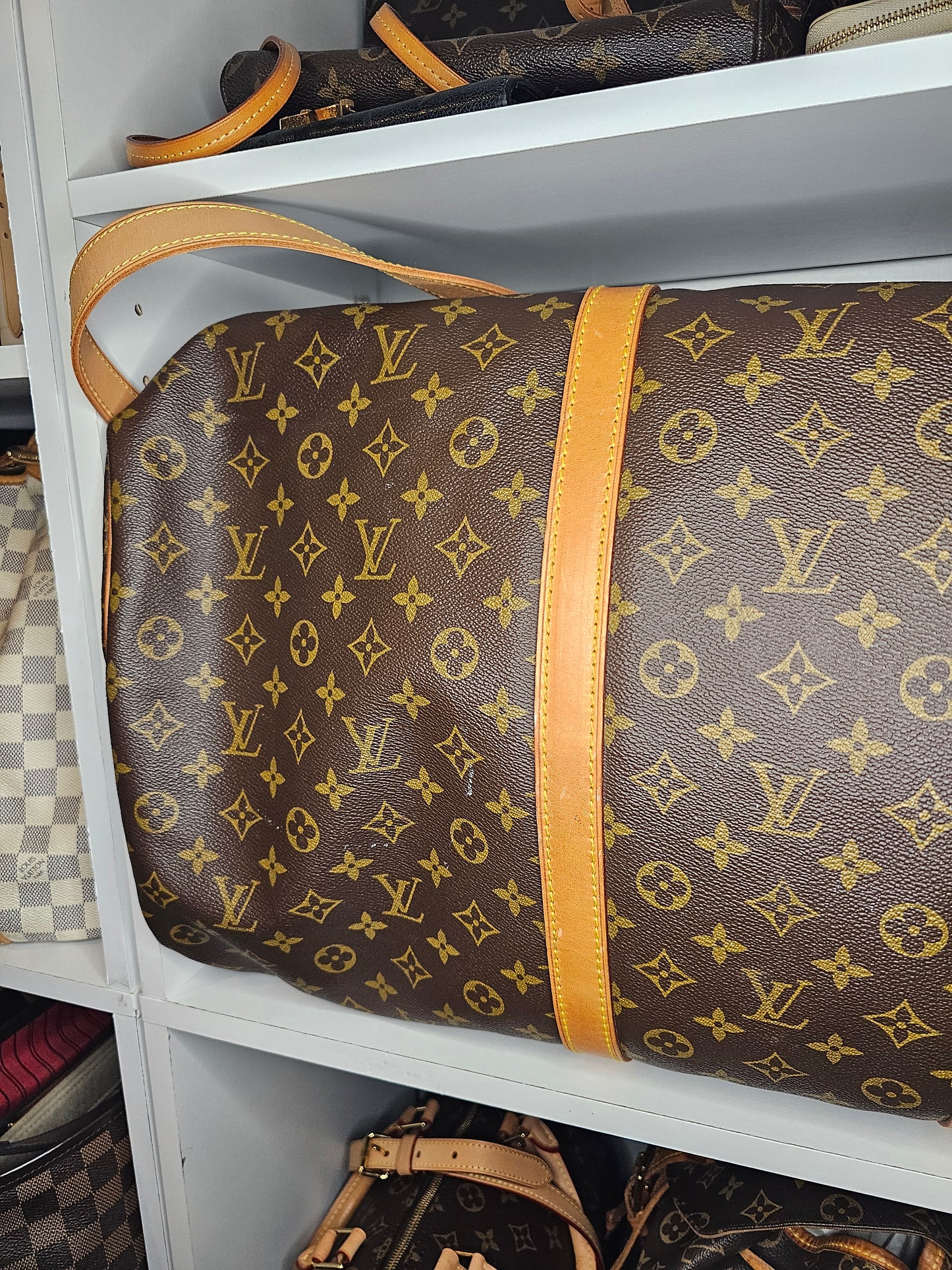 Louis Vuitton Vintage Keepall 60 Bandouliere 843 SD