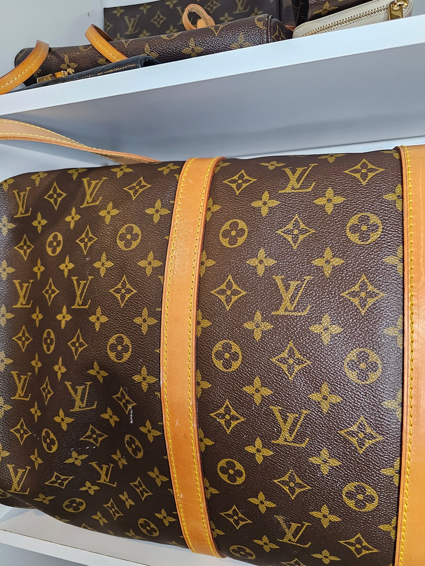 Louis Vuitton Vintage Keepall 60 Bandouliere 843 SD