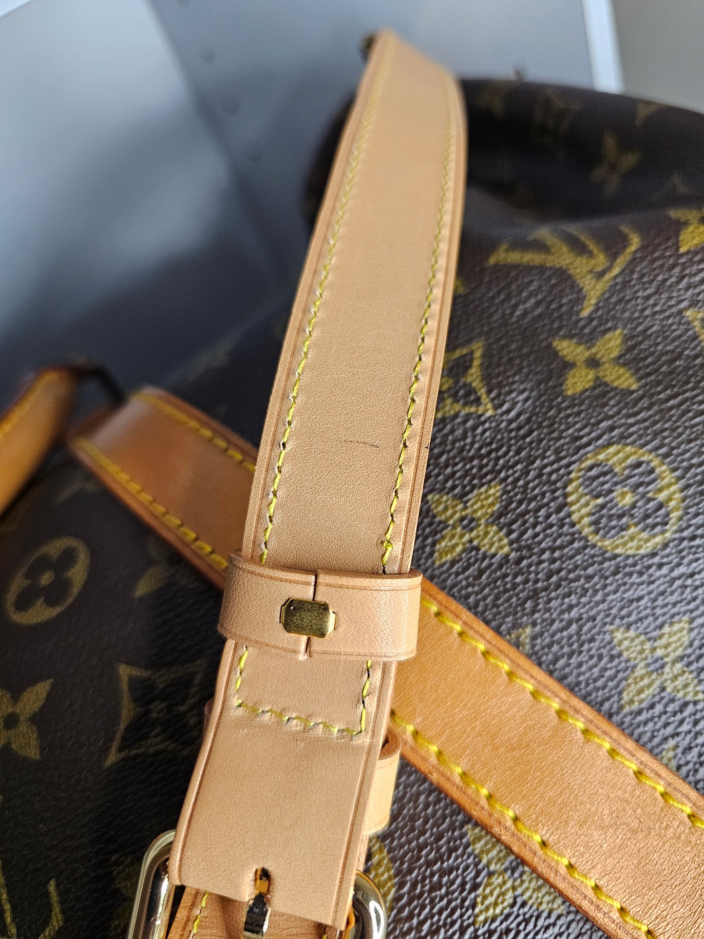 Louis Vuitton Vintage Keepall 60 Bandouliere 843 SD