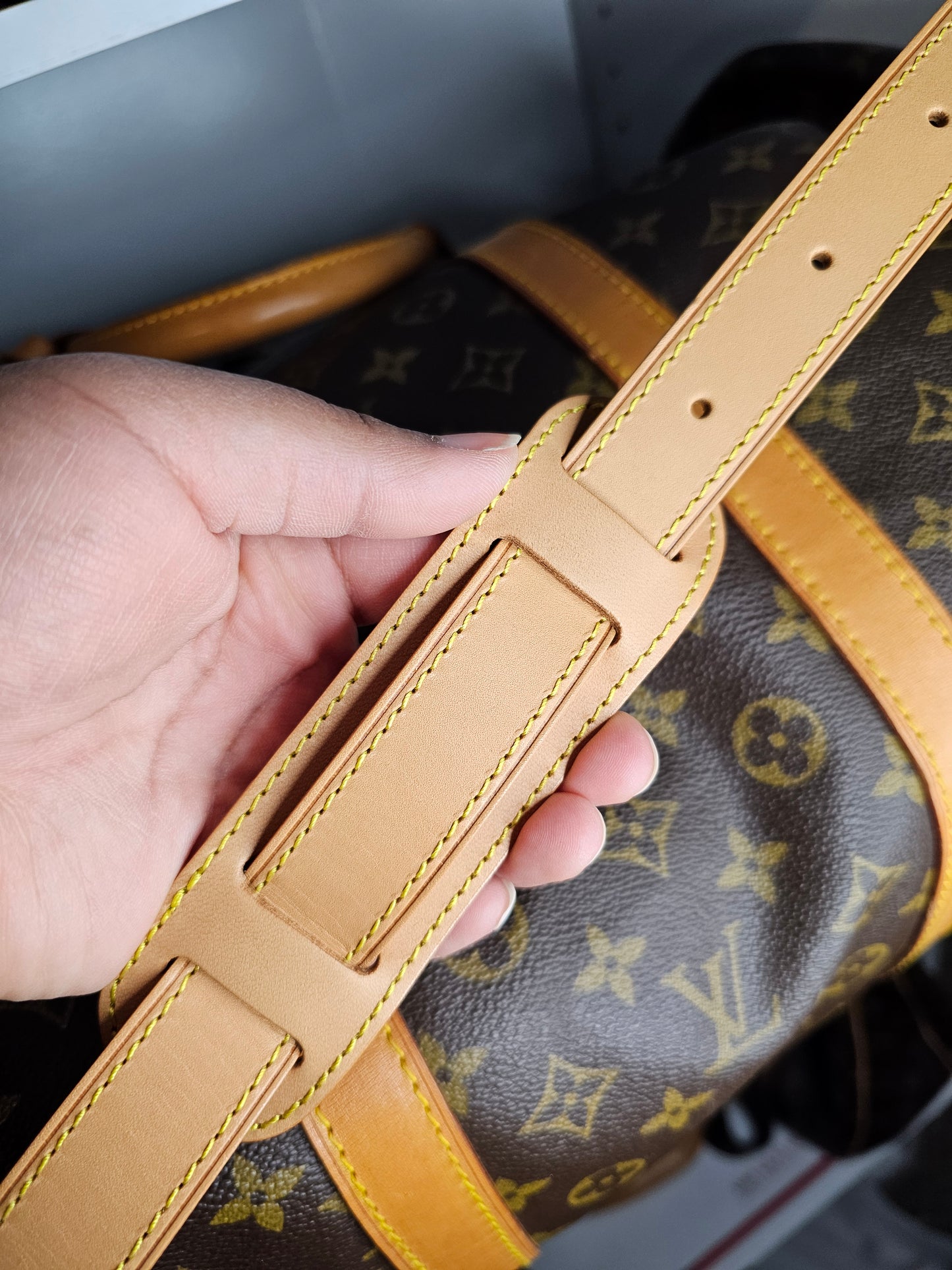 Louis Vuitton Vintage Keepall 60 Bandouliere 843 SD