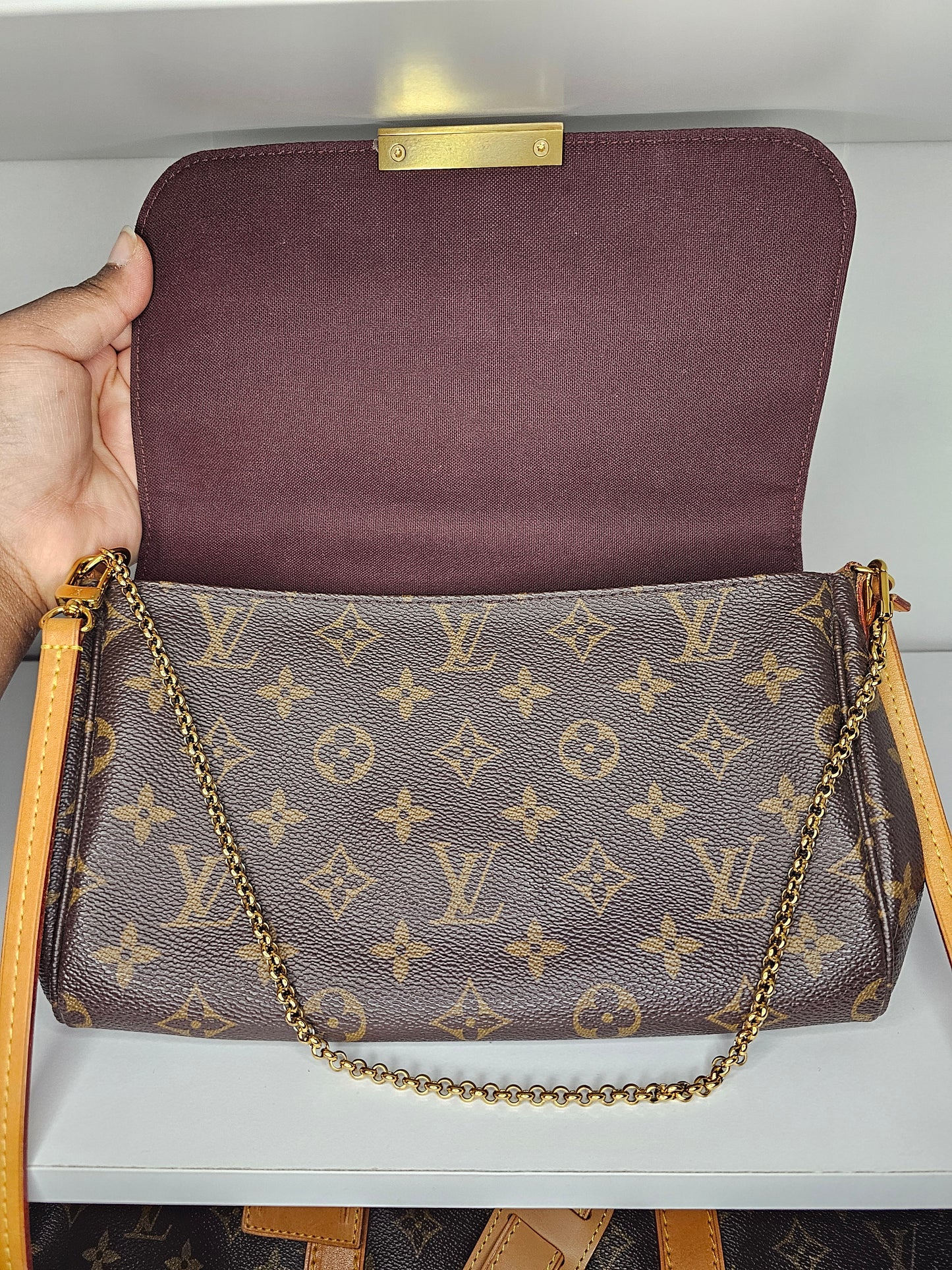 Louis Vuitton Monogram Favorite MM Crossbody SD4186