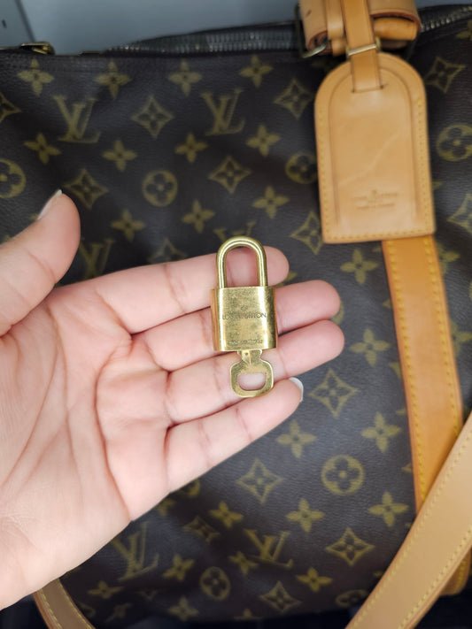 Louis Vuitton Gold Lock and Key #314