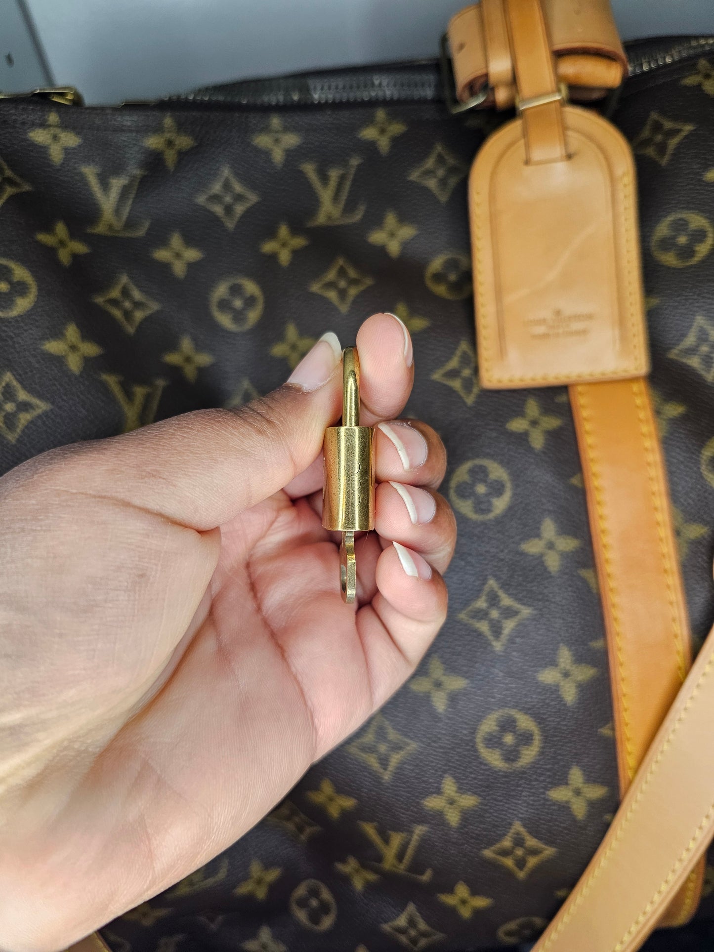 Louis Vuitton Gold Lock and Key #314