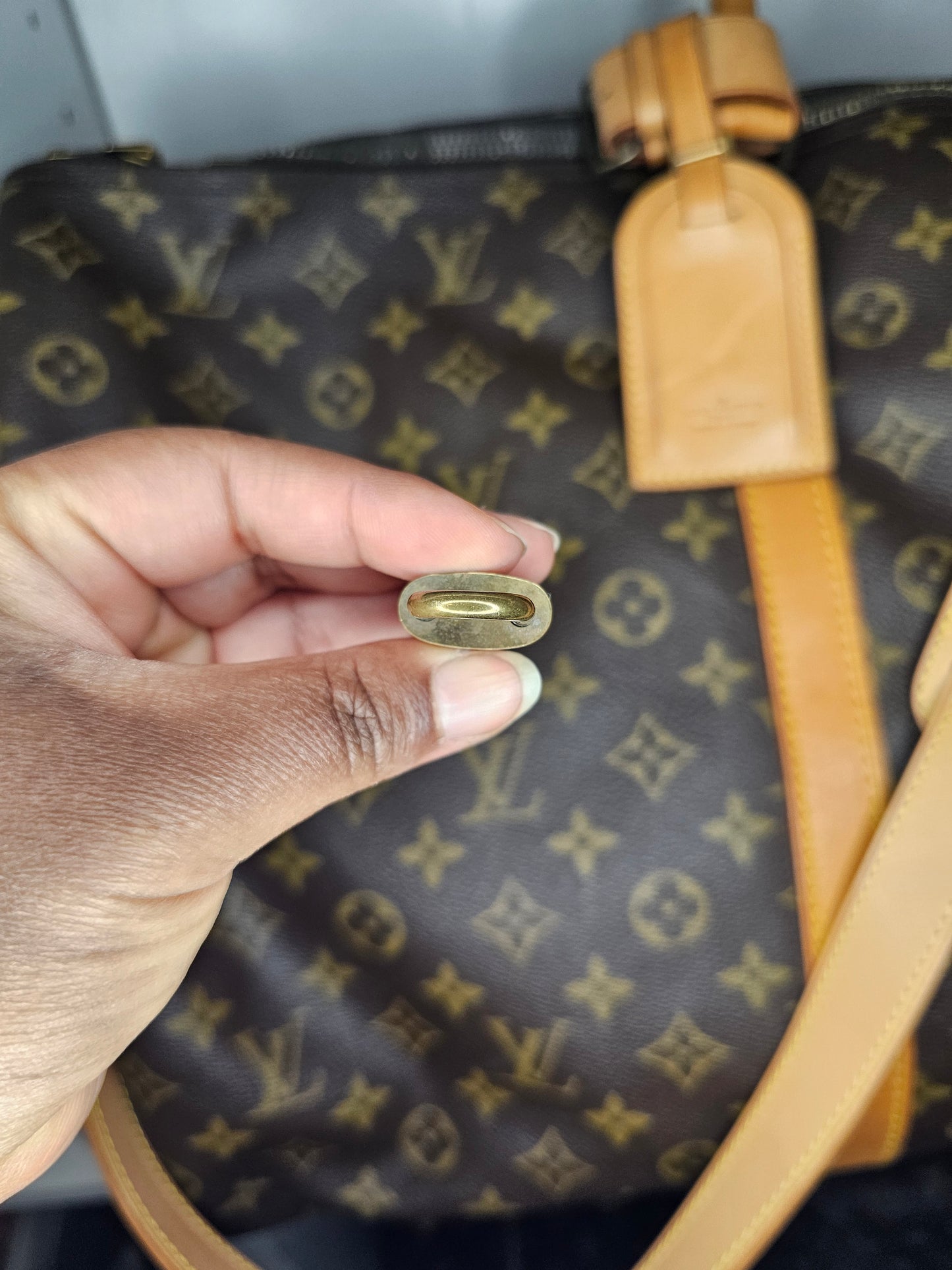 Louis Vuitton Gold Lock and Key #321