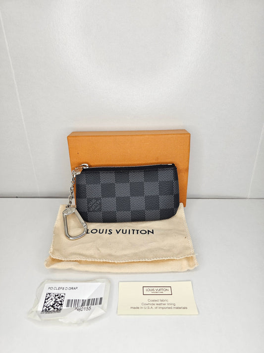 Louis Vuitton Damier Graphite Key Pouch SD3179