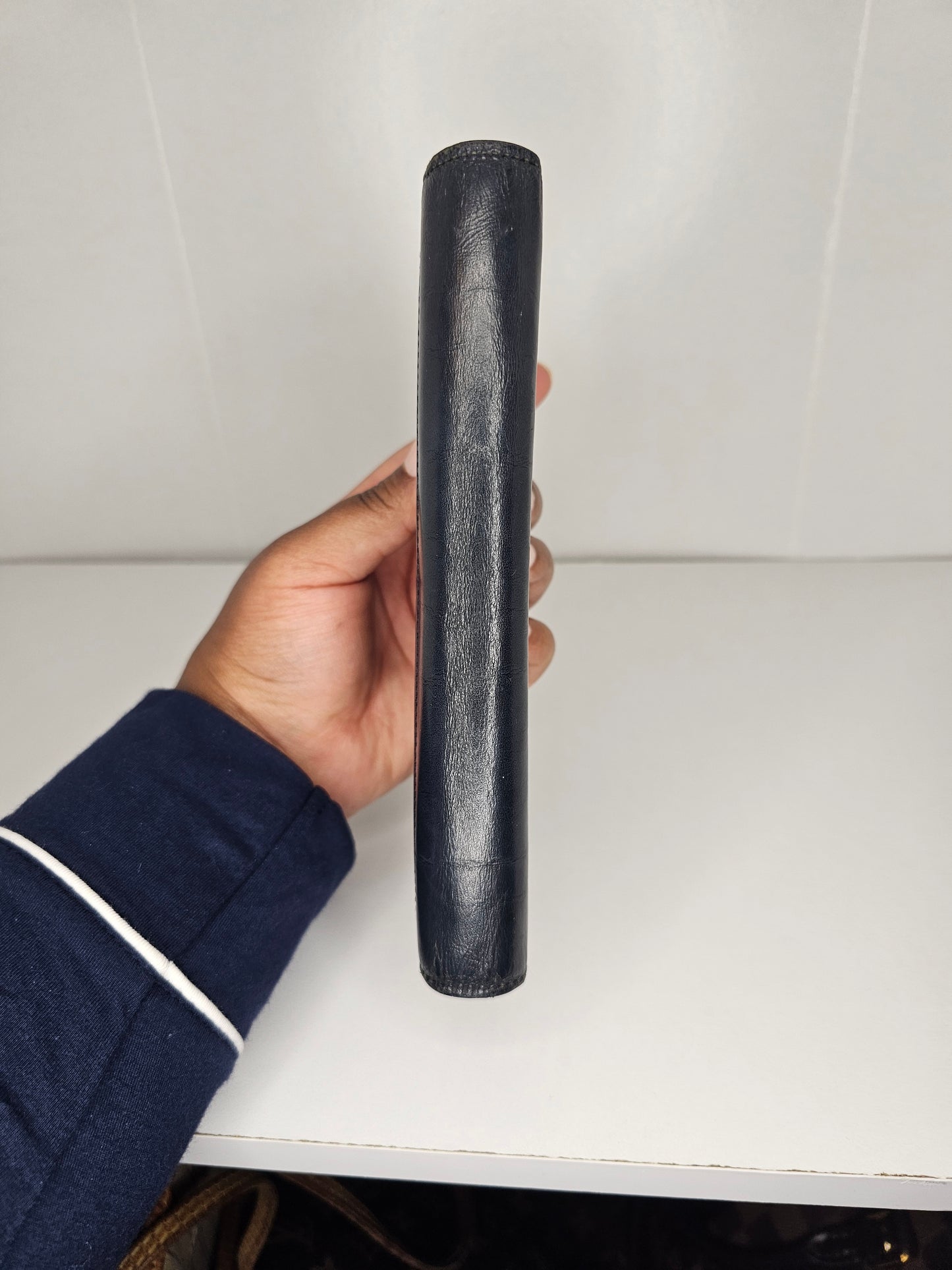 Louis Vuitton Black Macassar Brazza Wallet RA4260