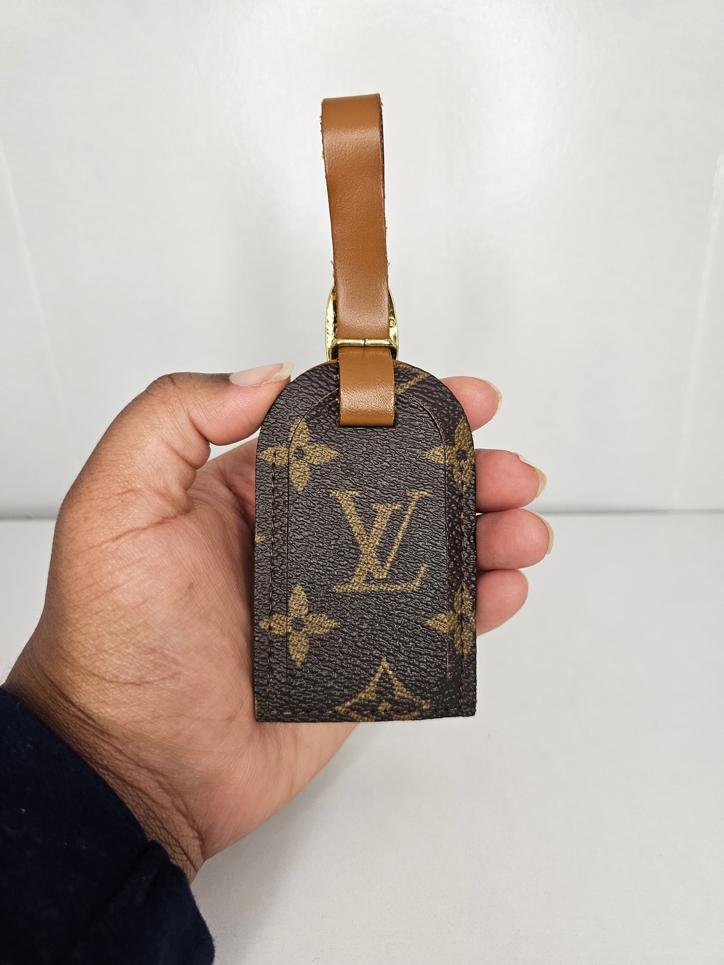 Louis Vuitton French Company Small Luggage Tag