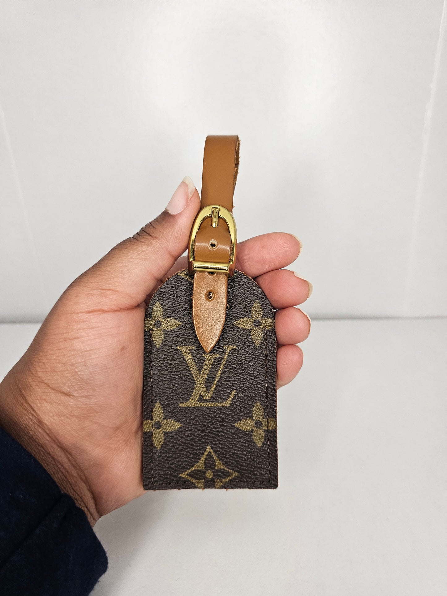 Louis Vuitton French Company Small Luggage Tag