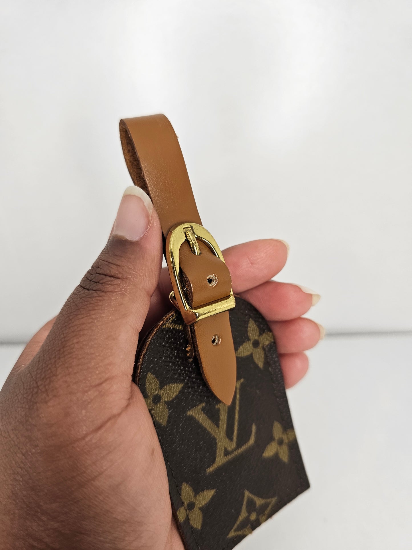 Louis Vuitton French Company Small Luggage Tag