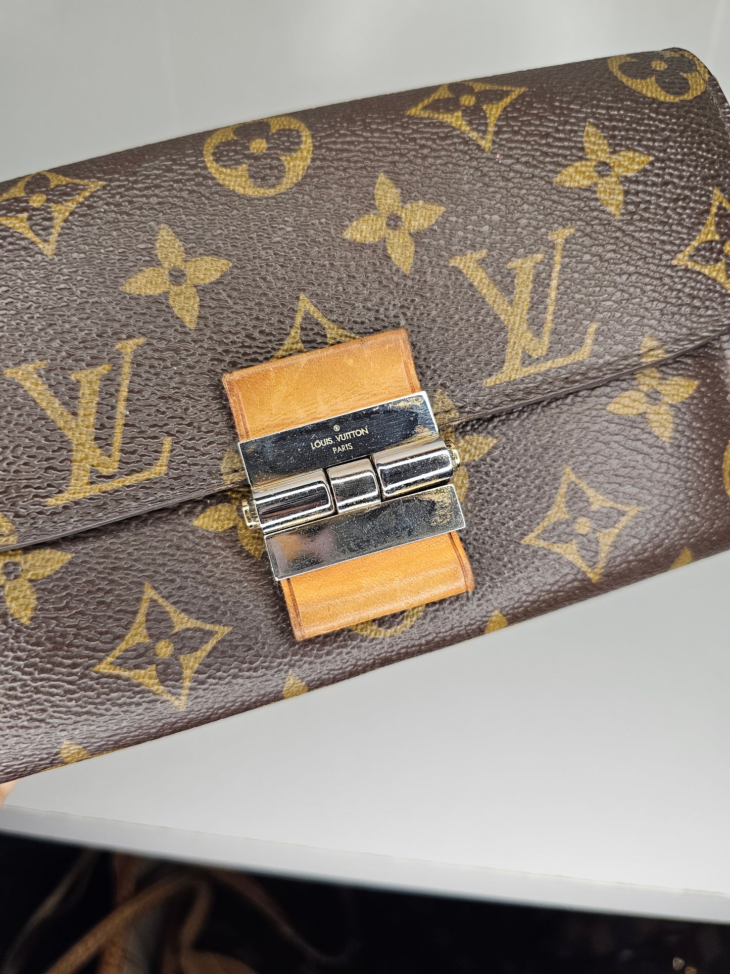 Louis Vuitton Brown Elysee Wallet SP0133