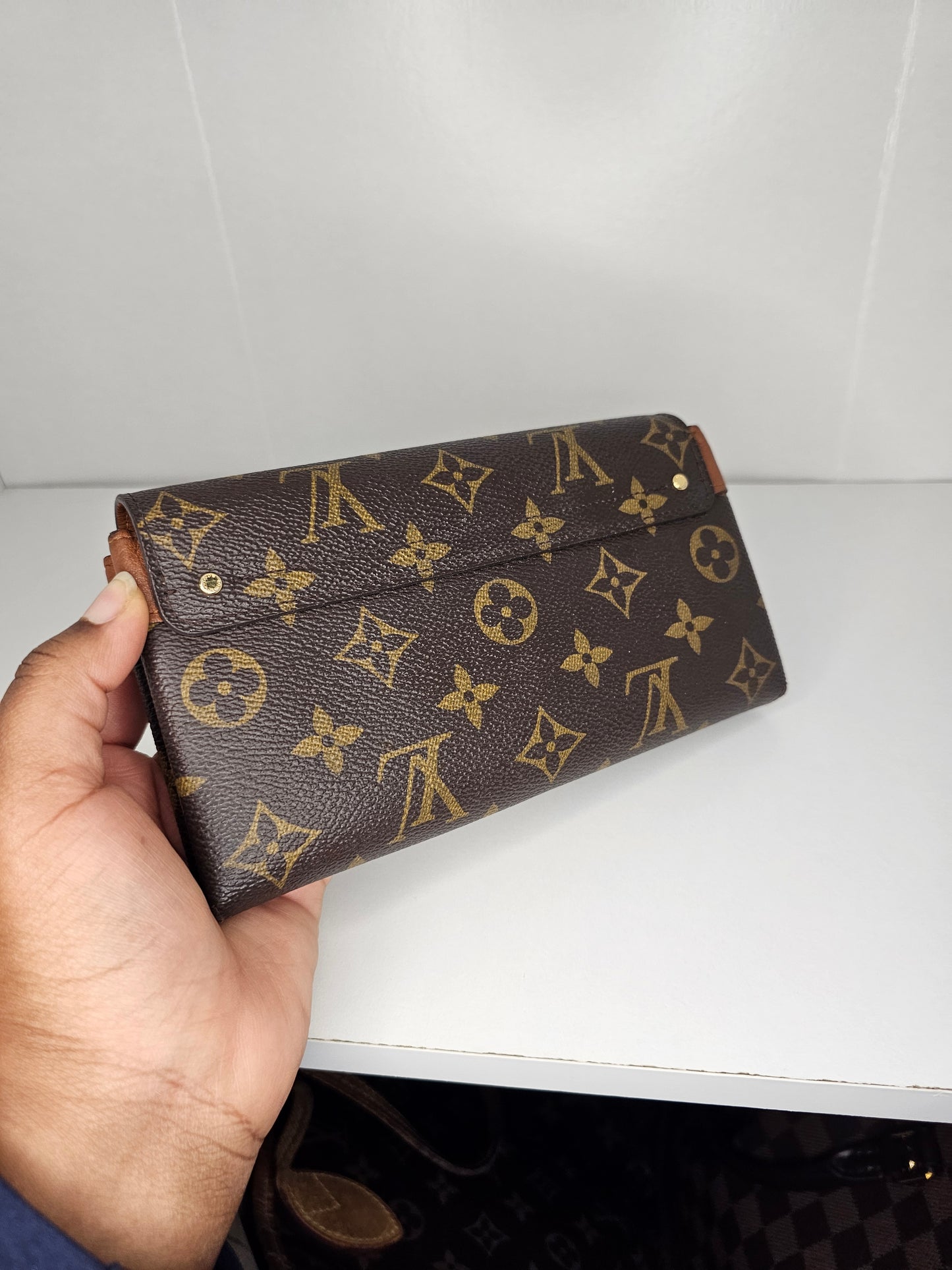 Louis Vuitton Brown Elysee Wallet SP0133
