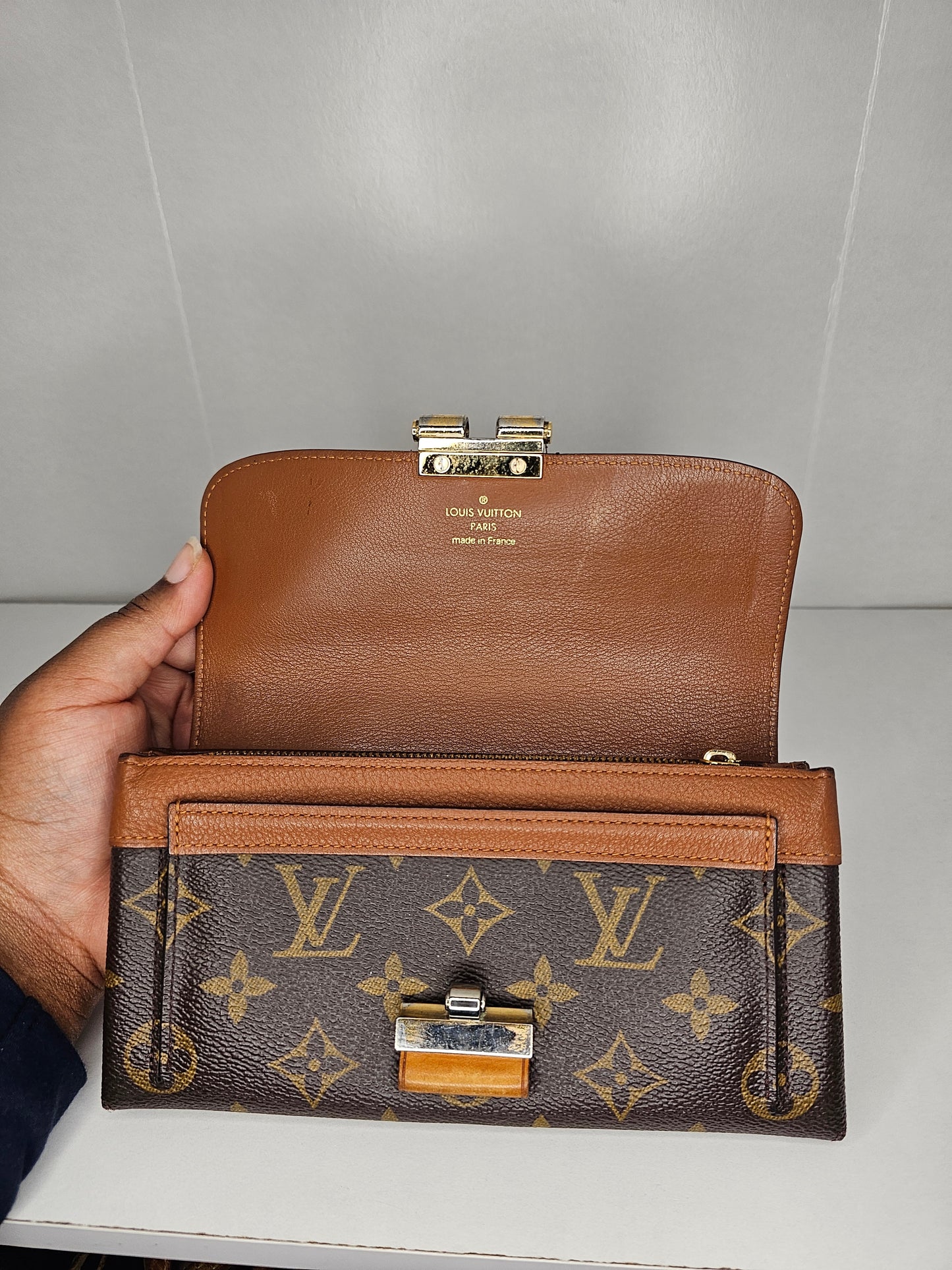 Louis Vuitton Brown Elysee Wallet SP0133
