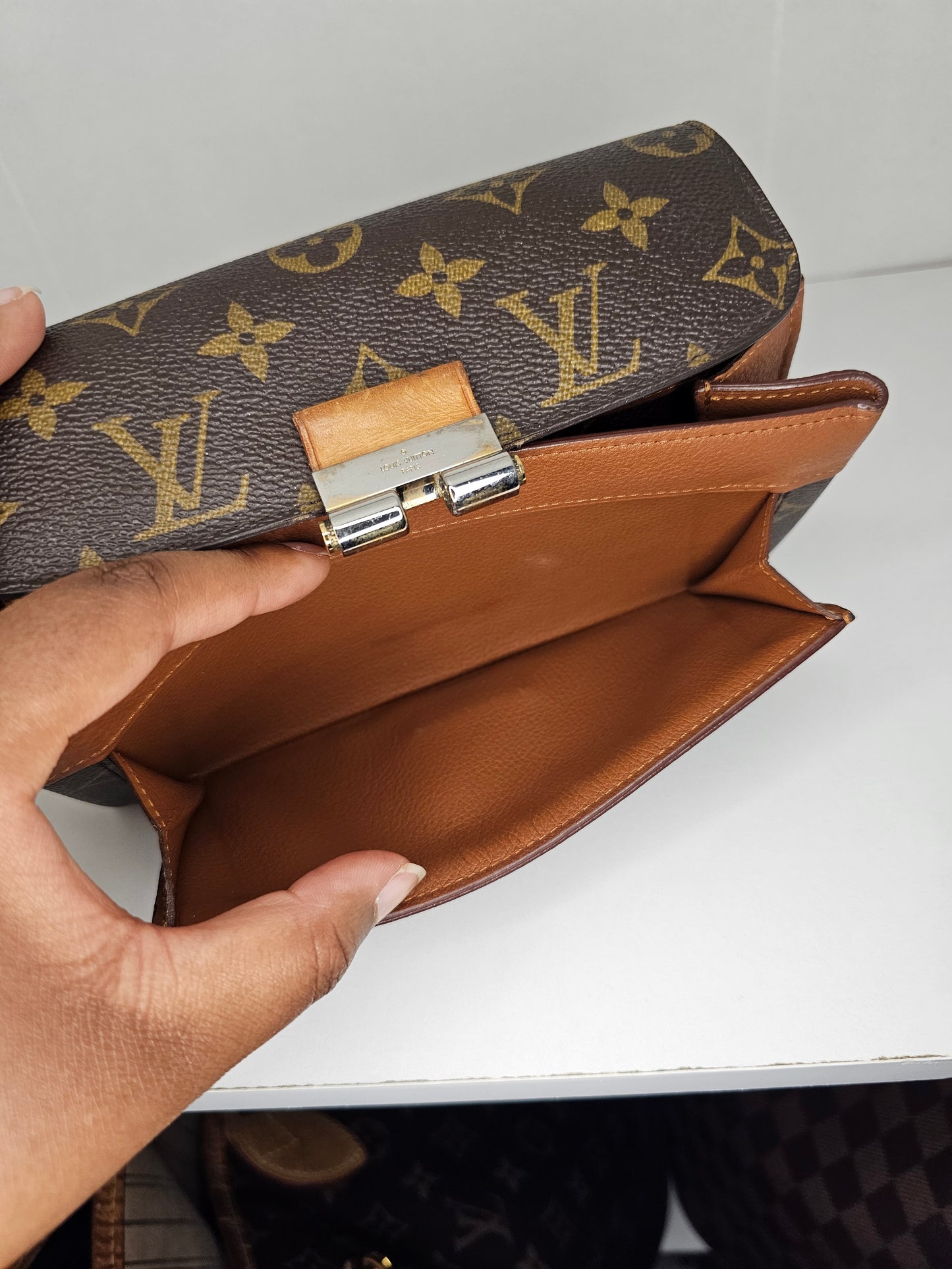 Louis Vuitton Brown Elysee Wallet SP0133