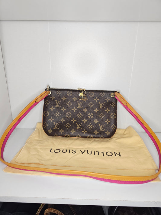 Louis Vuitton Lorette Crossbody Pink / Yellow GI3167