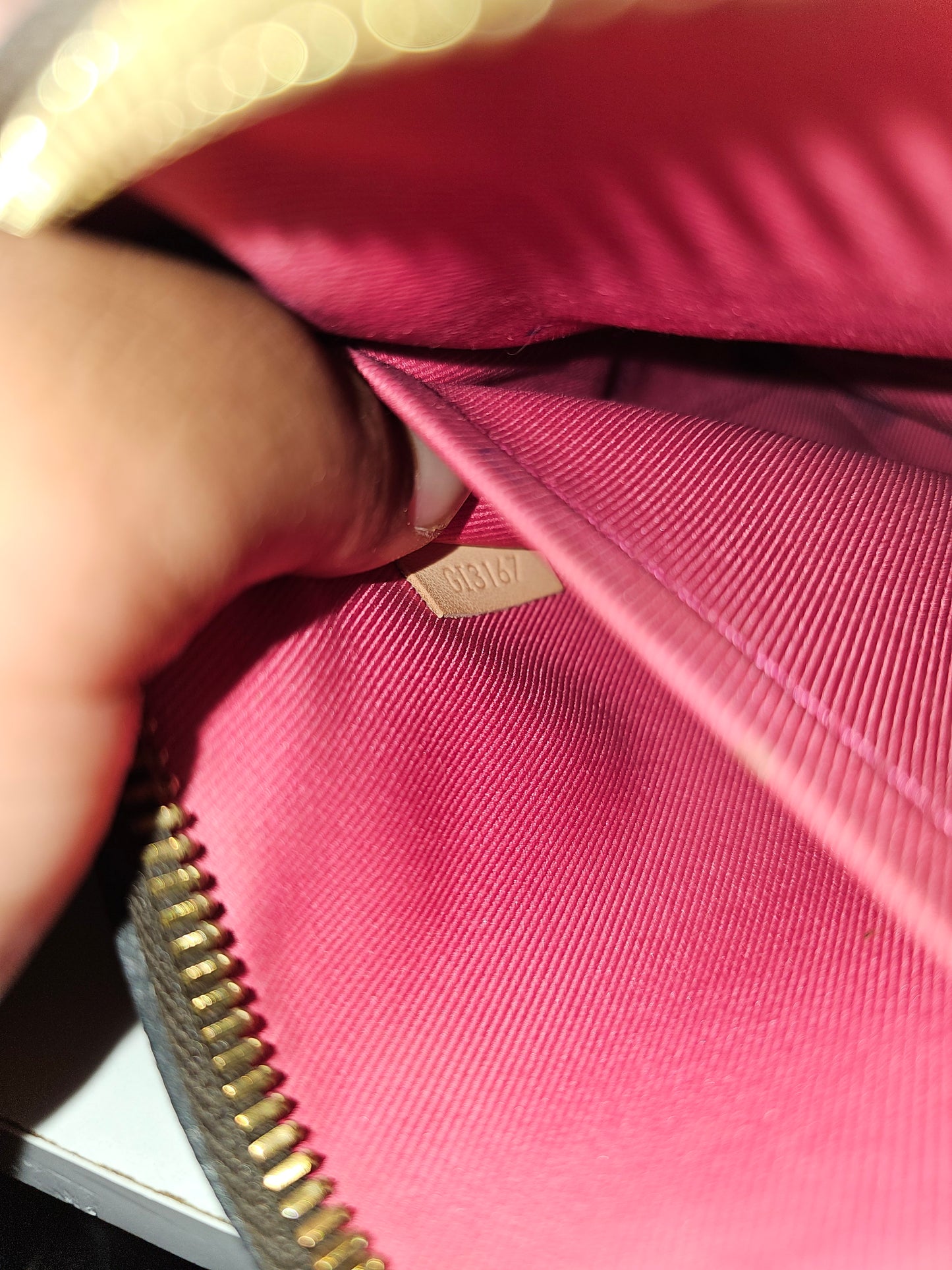 Louis Vuitton Lorette Crossbody Pink / Yellow GI3167