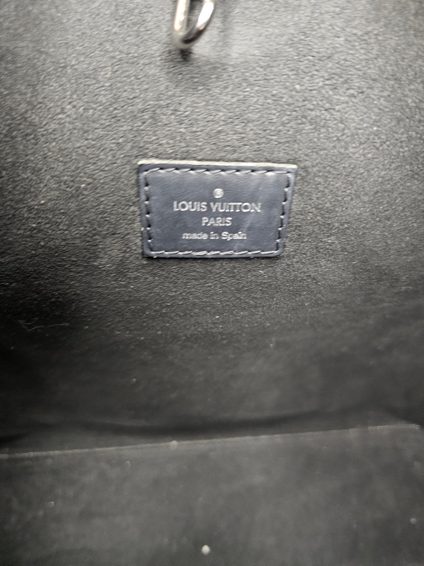 Louis Vuitton Black Epi Neverfull MM & Pochette UB0148