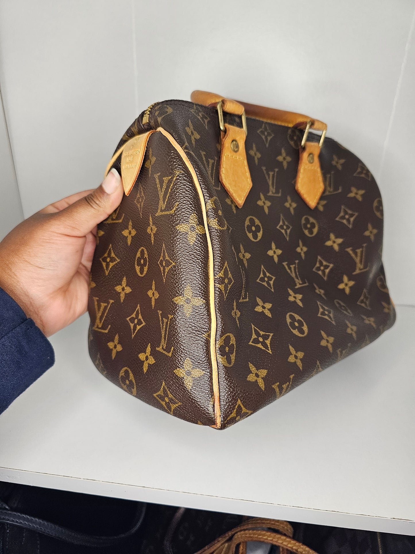 Louis Vuitton Monogram Speedy 25 SP0076