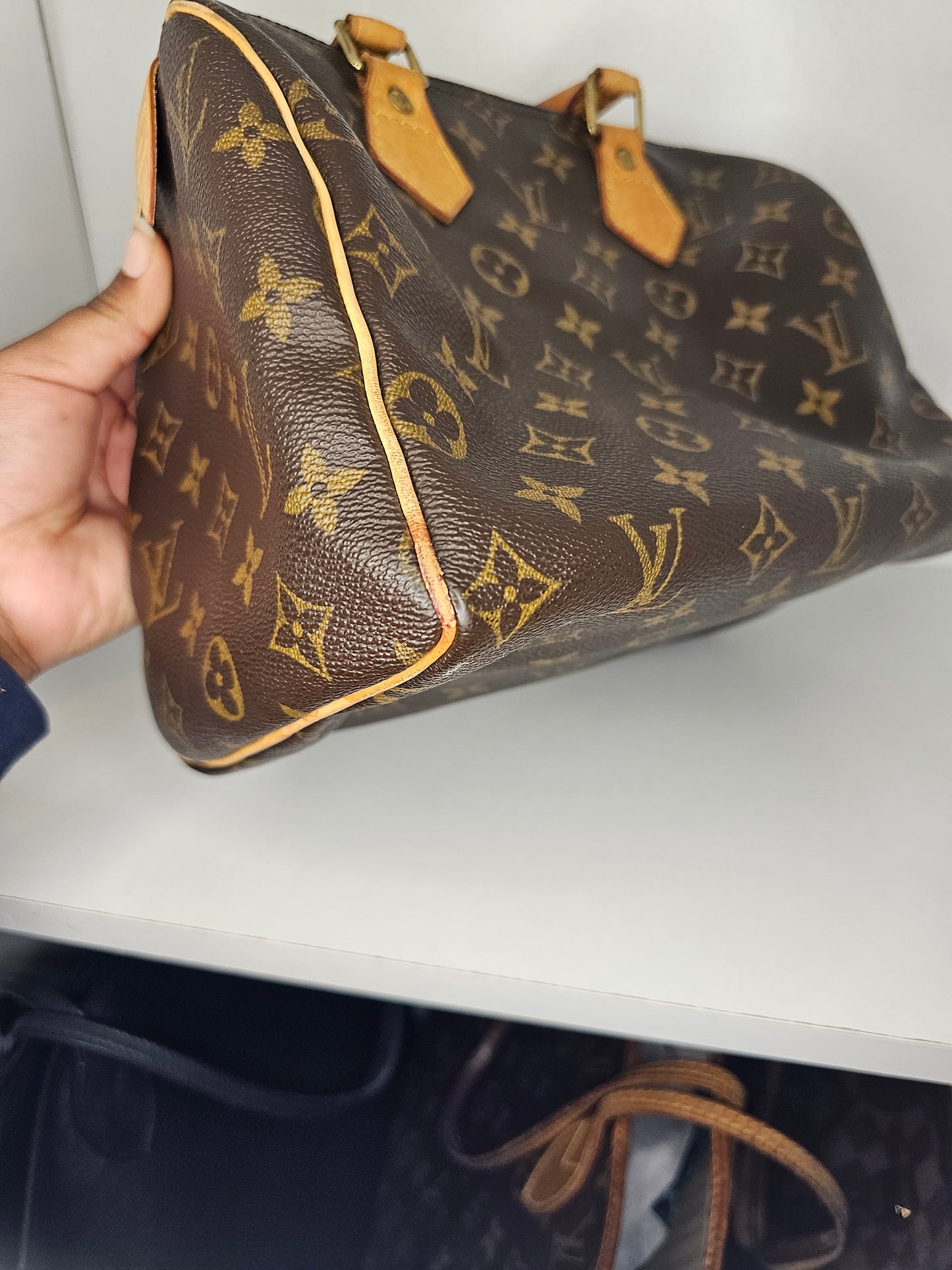 Louis Vuitton Monogram Speedy 25 SP0076