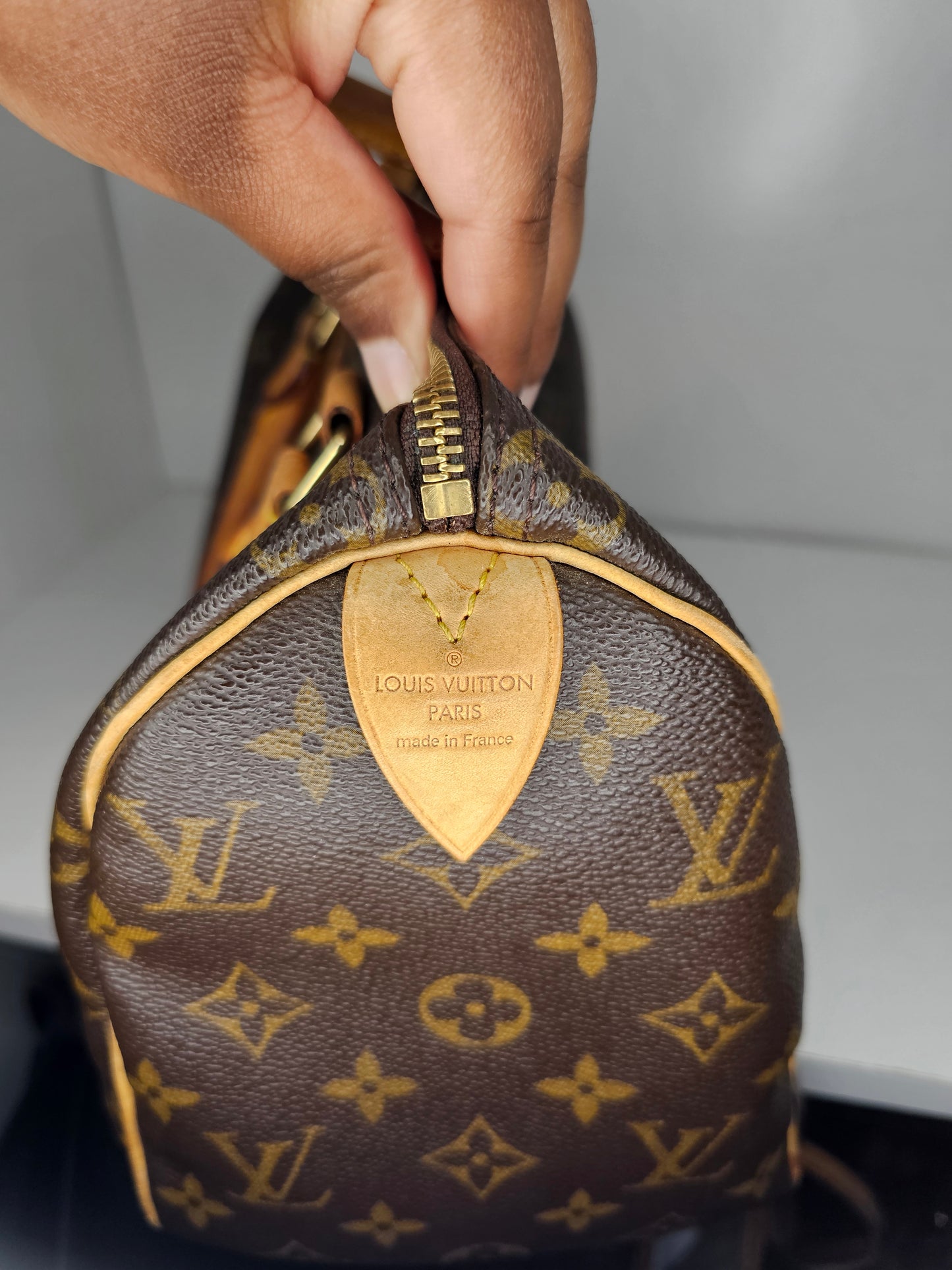 Louis Vuitton Monogram Speedy 25 SP0076