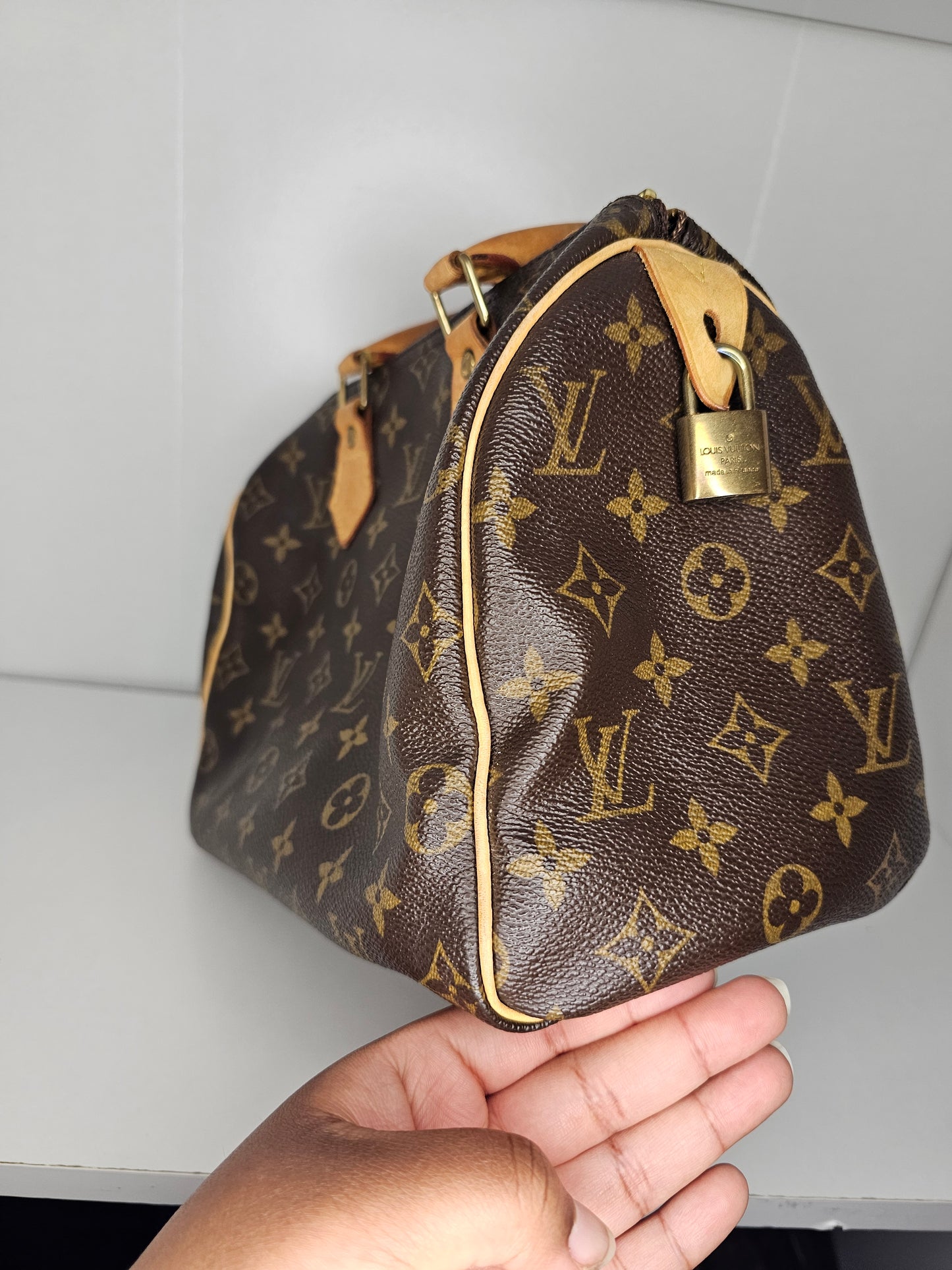 Louis Vuitton Monogram Speedy 25 SP0076