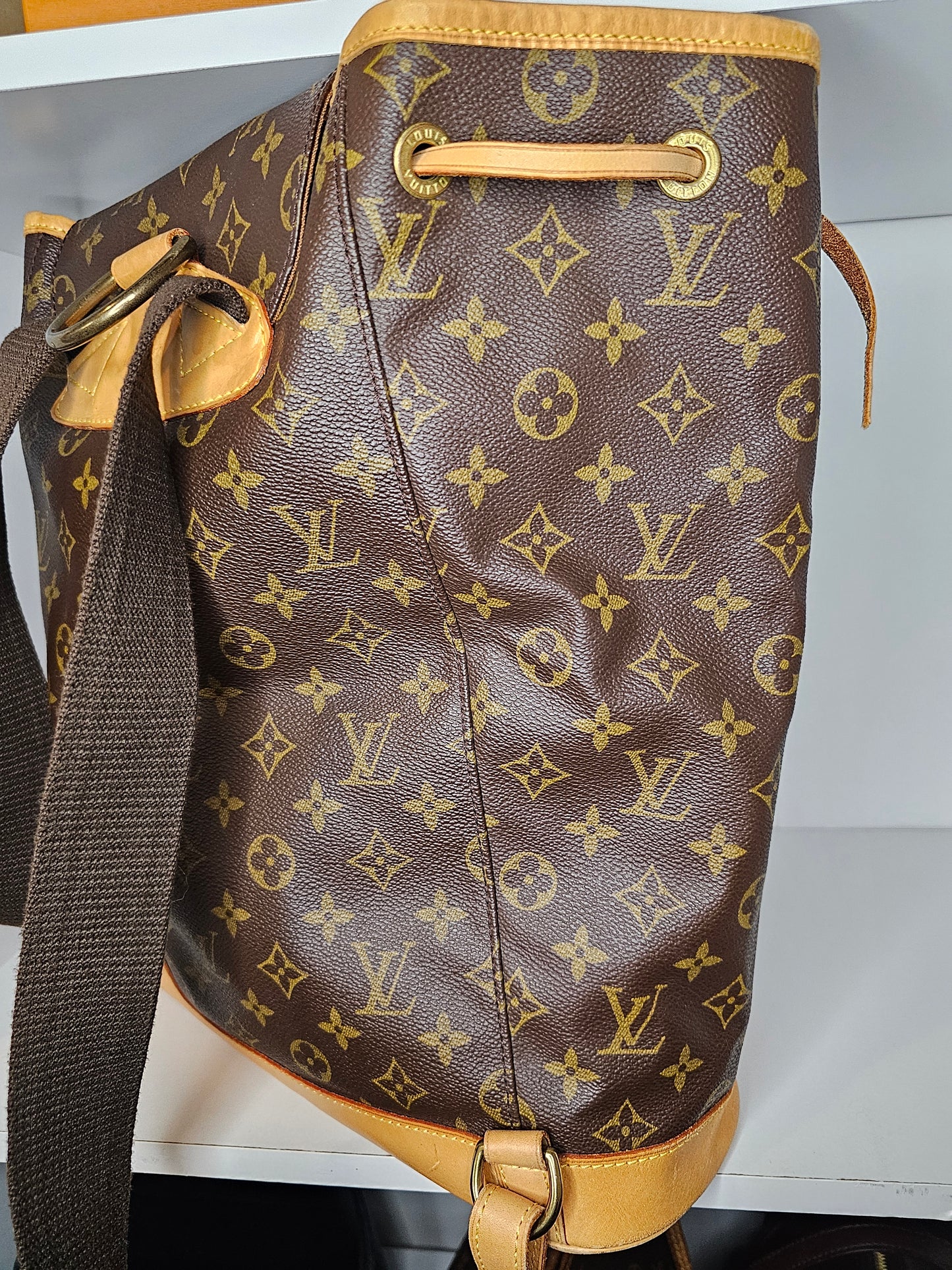 Louis Vuitton Vintage Monogram Montsouris GM MI0956