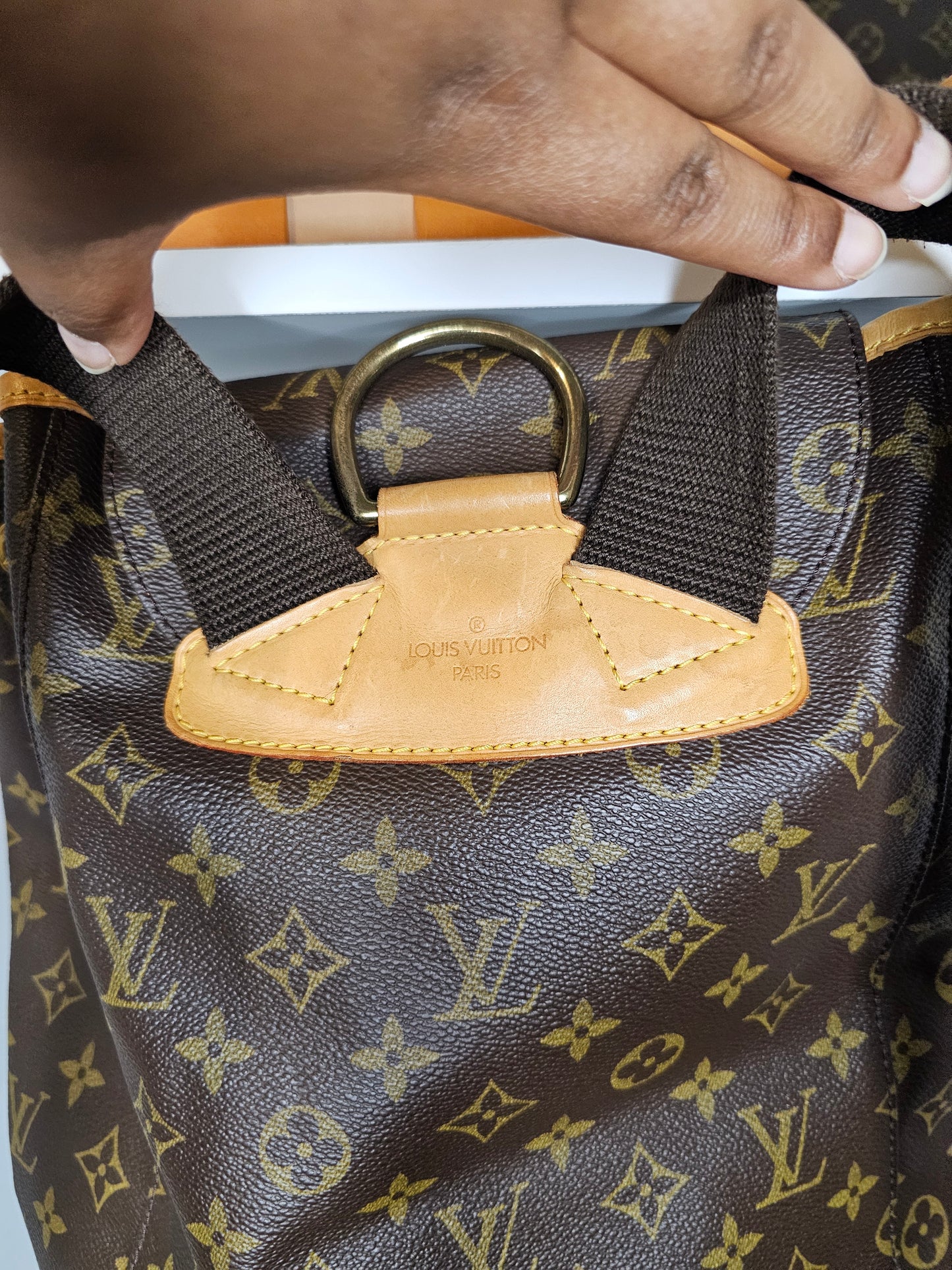 Louis Vuitton Vintage Monogram Montsouris GM MI0956