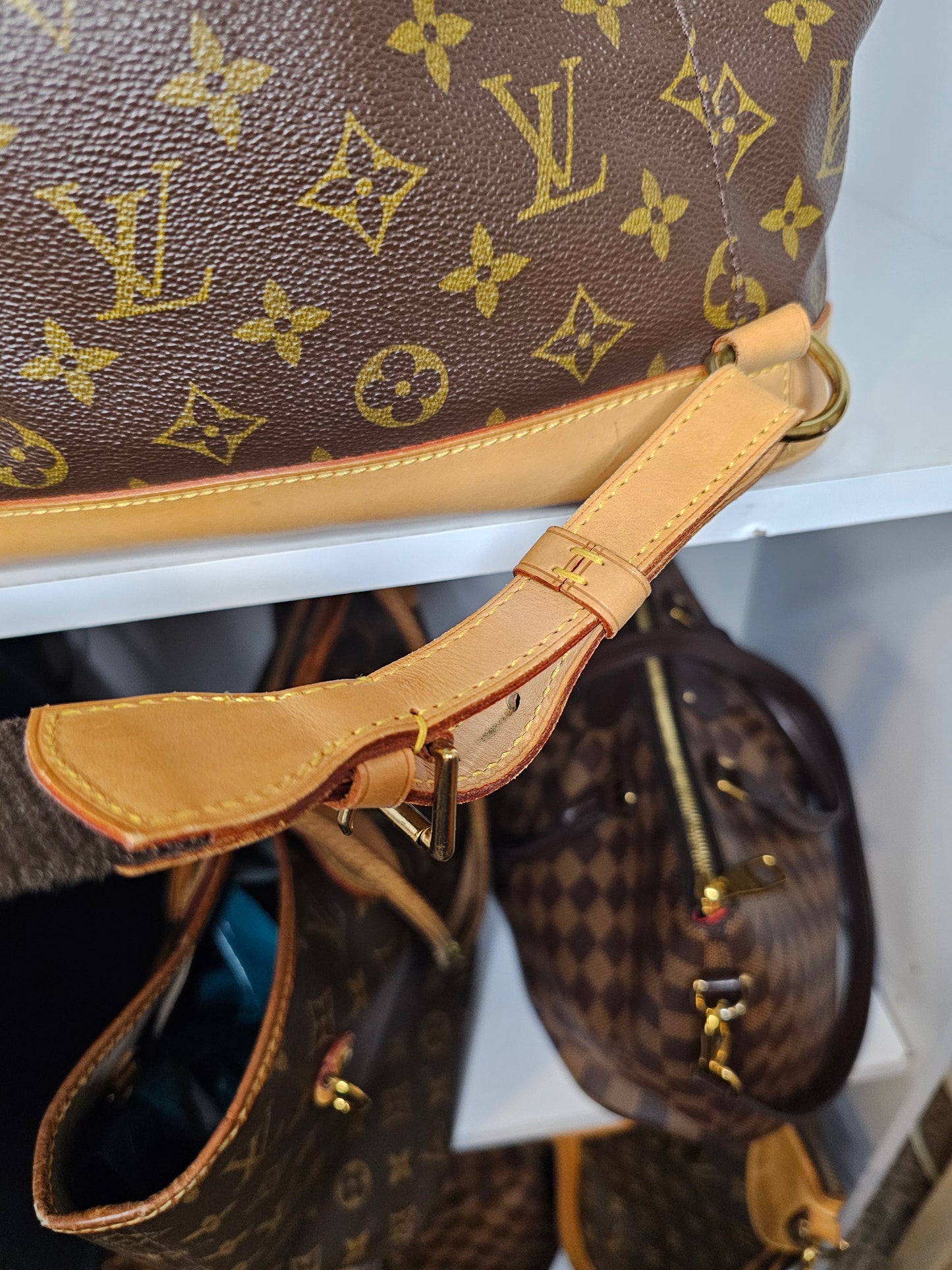 Louis Vuitton Vintage Monogram Montsouris GM MI0956